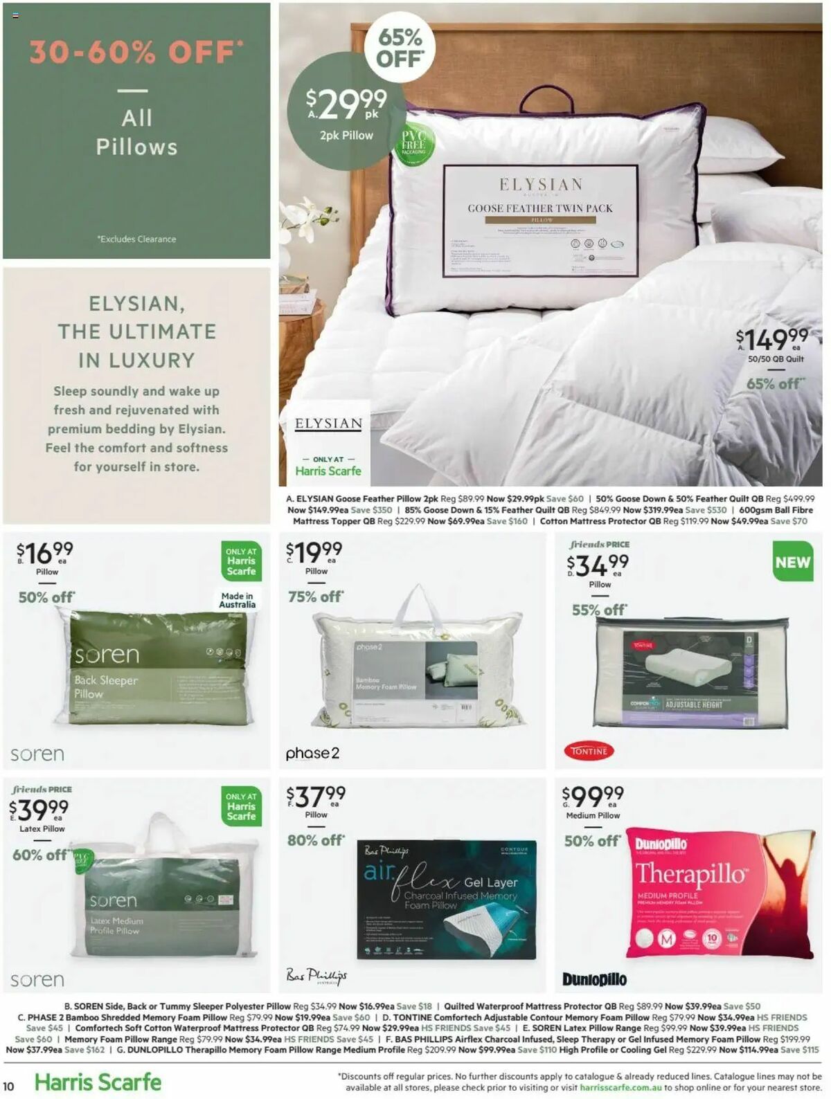 Harris Scarfe Catalogues from 10 August