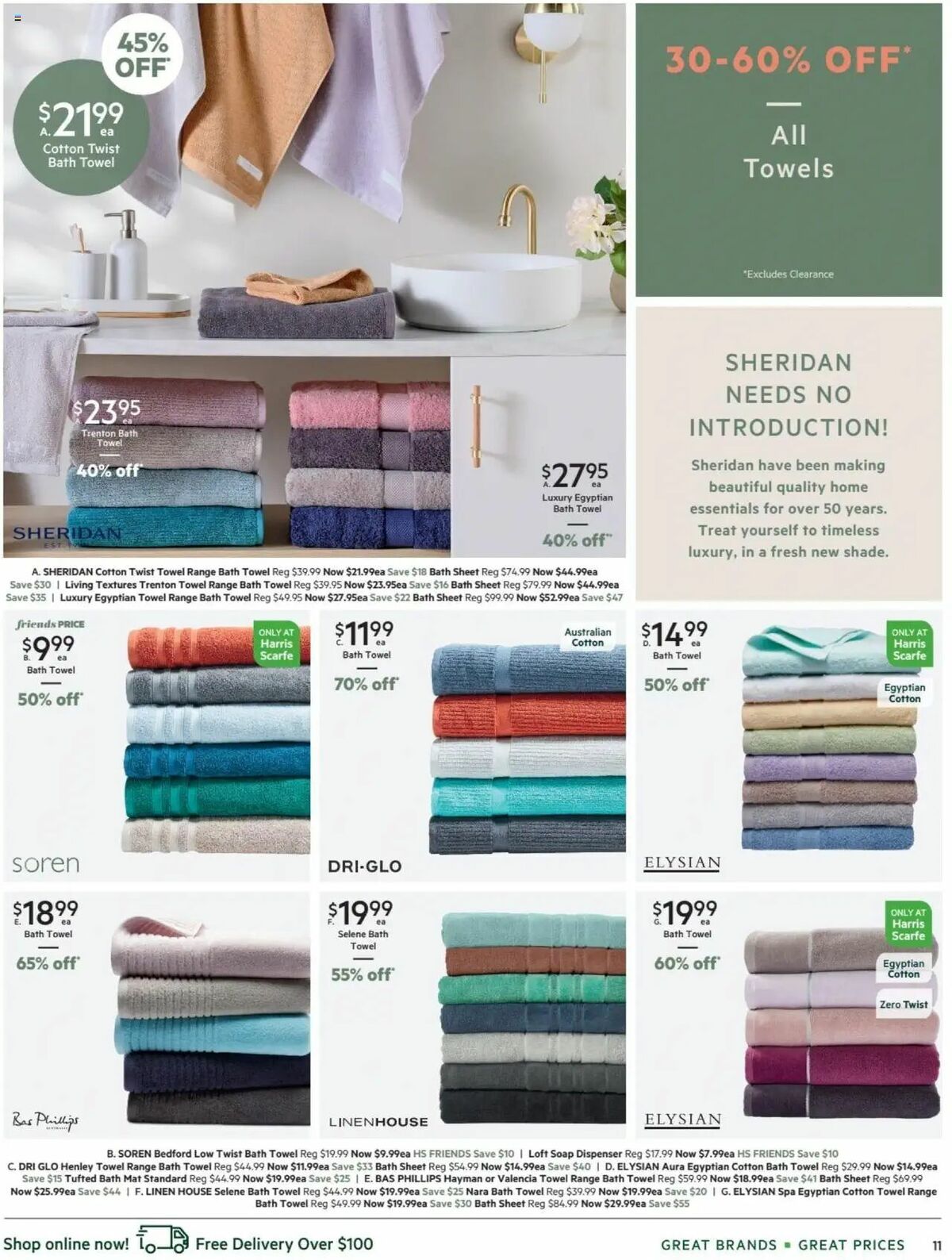 Harris Scarfe Catalogues from 10 August