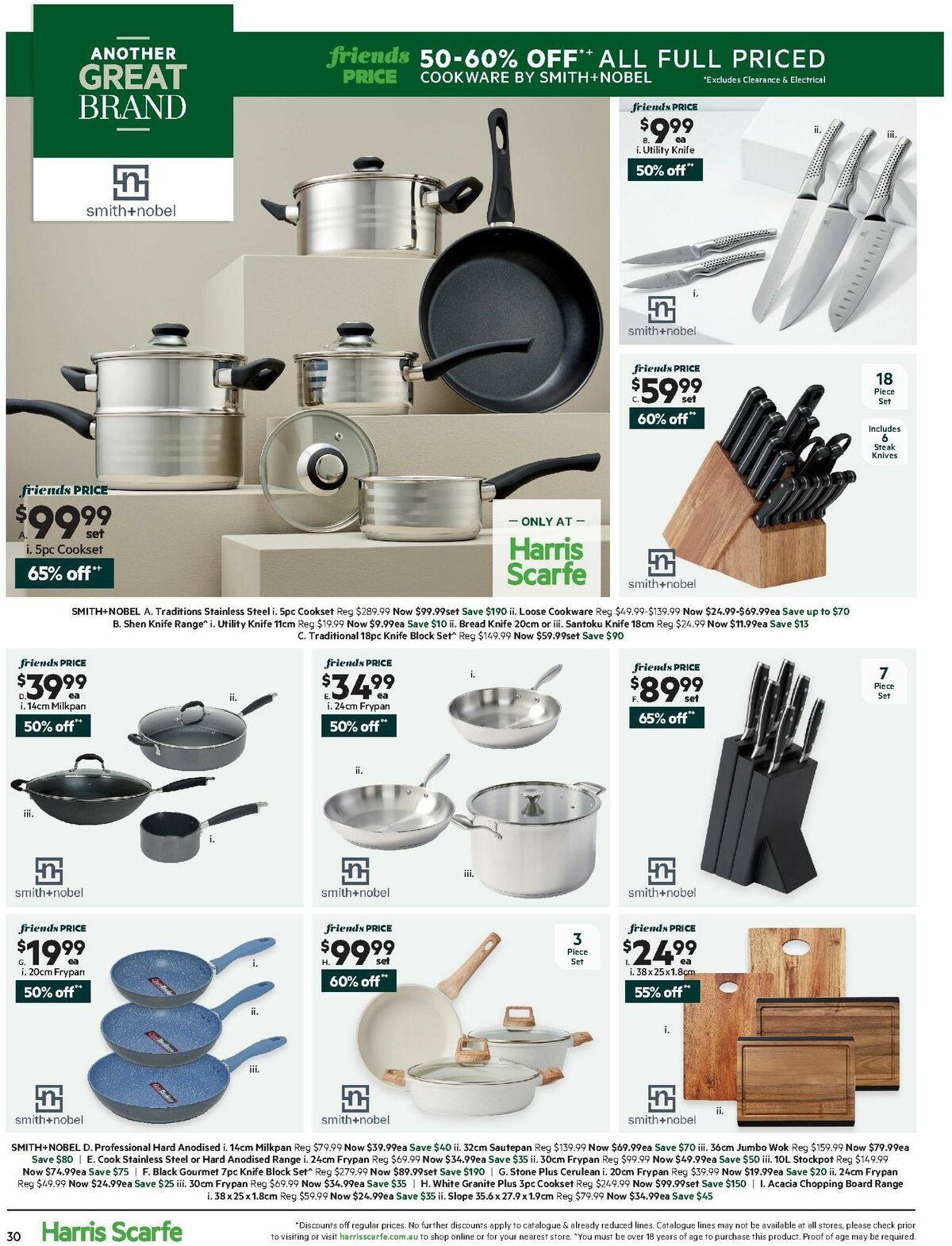 Harris Scarfe Catalogues from 8 October