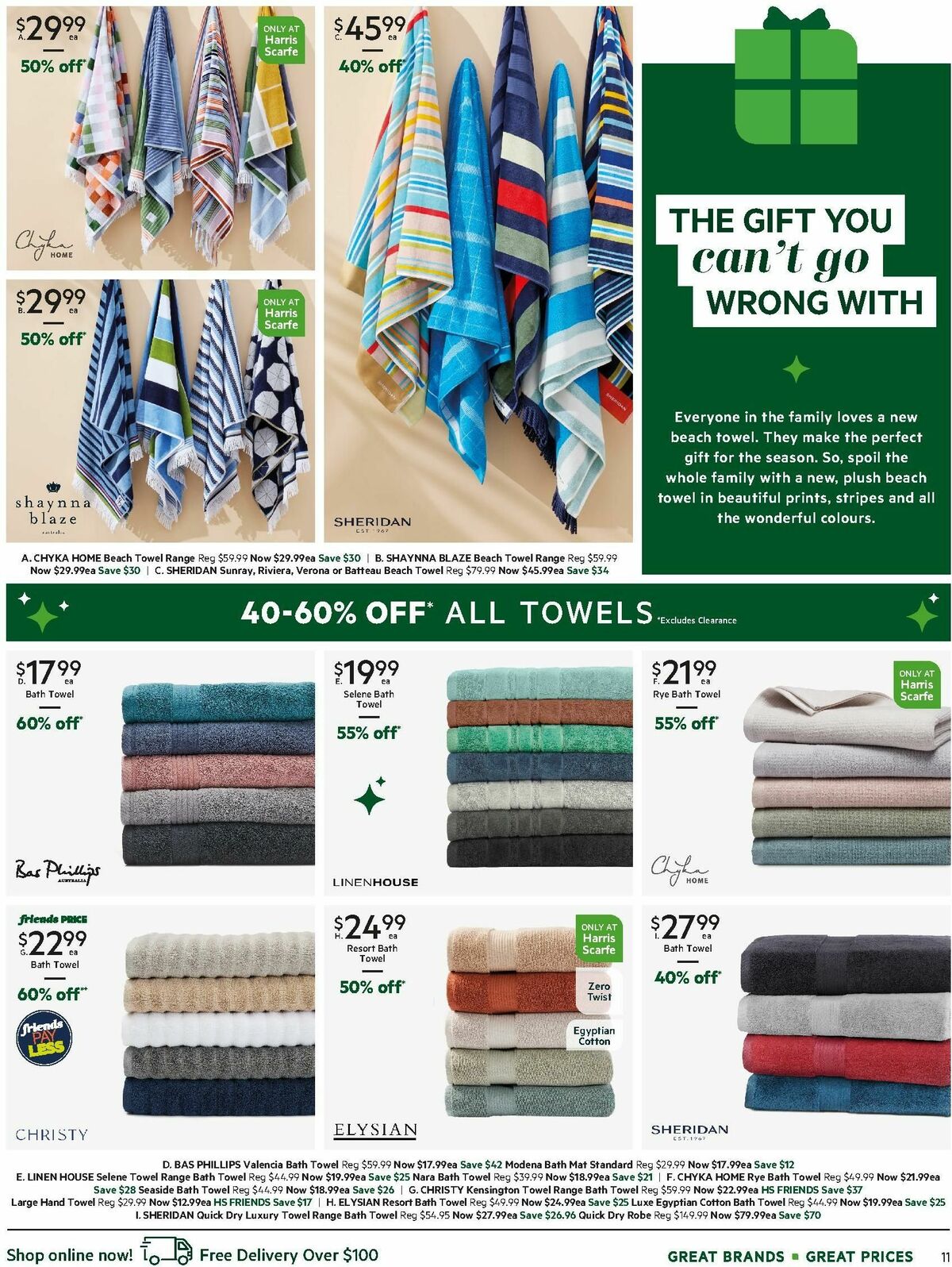 Harris Scarfe Catalogues from 9 December