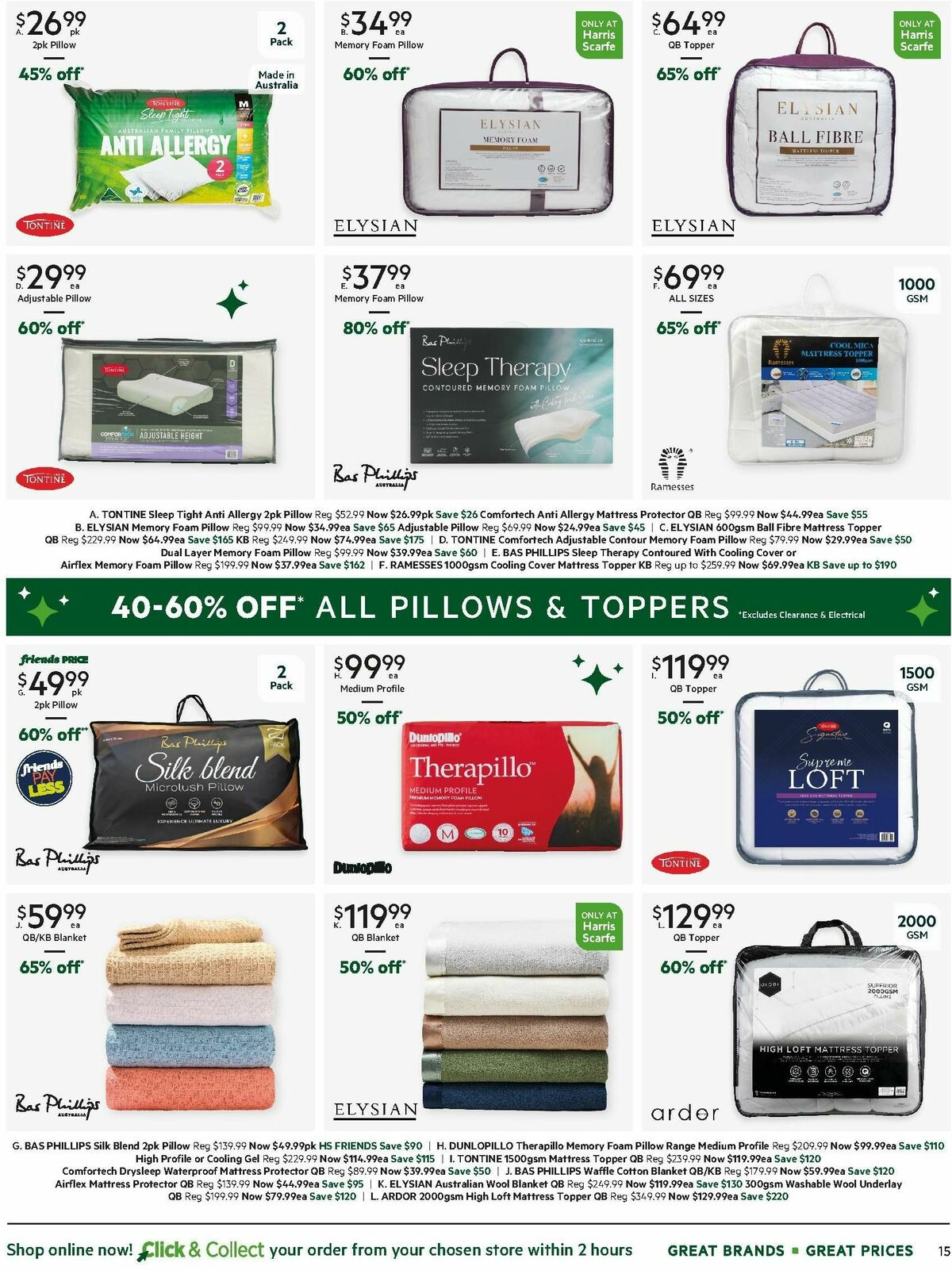 Harris Scarfe Catalogues from 9 December