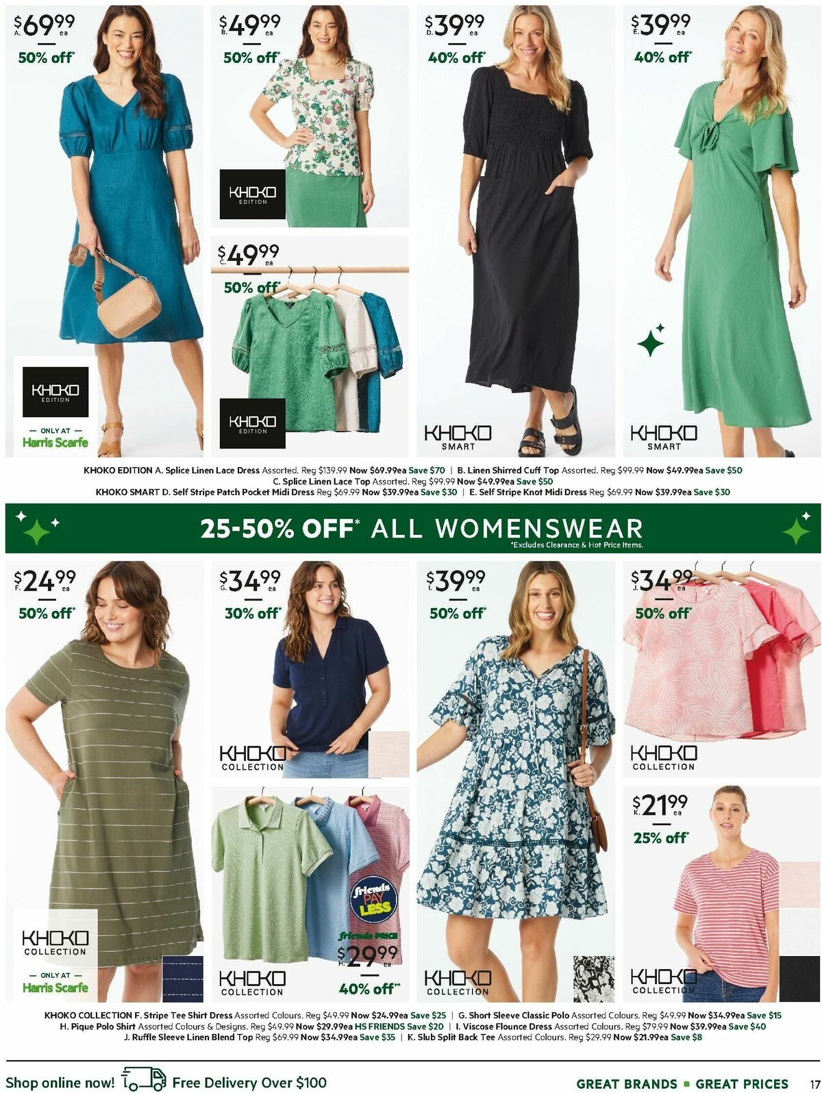 Harris Scarfe Catalogues from 9 December