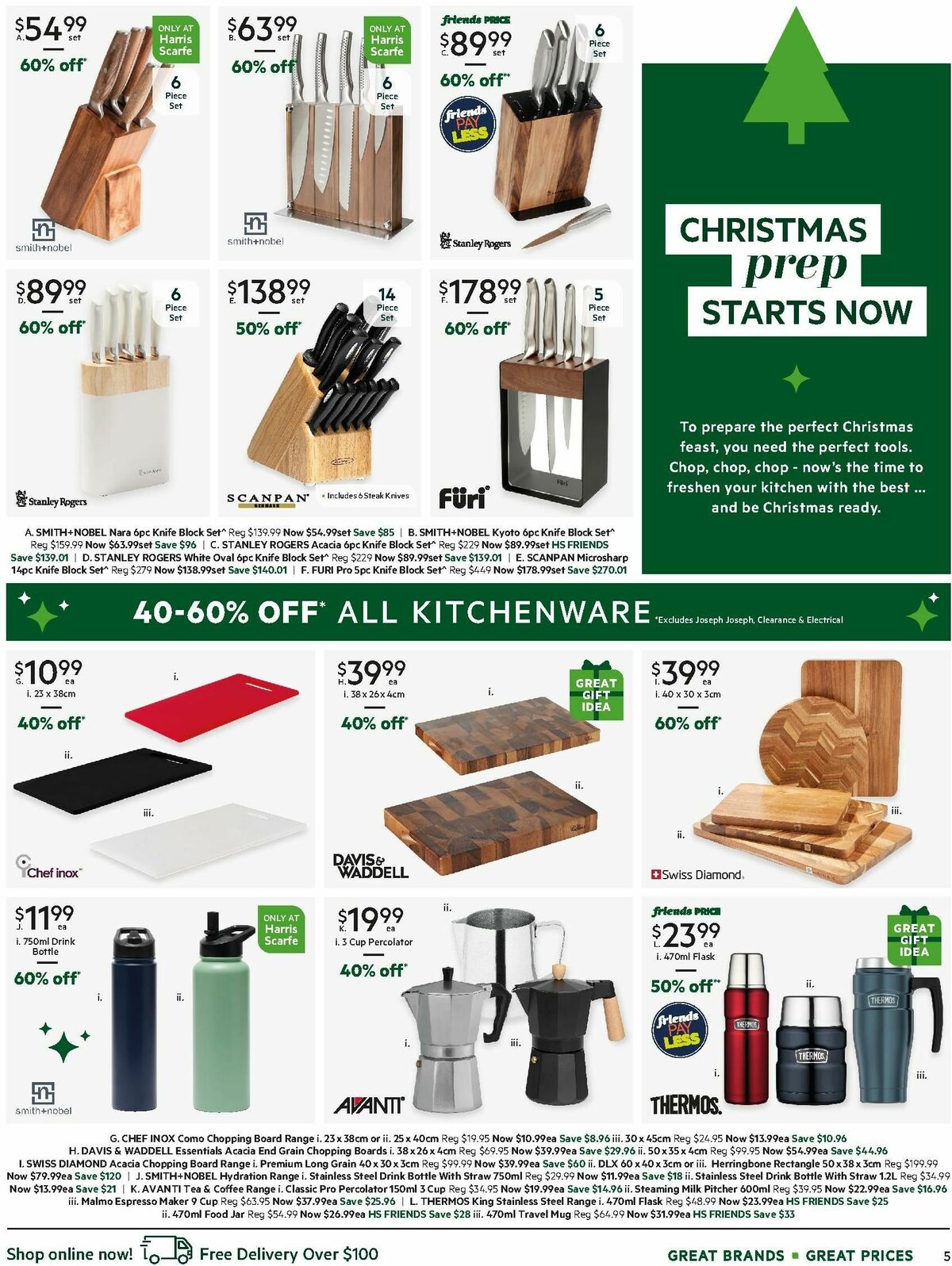 Harris Scarfe Catalogues from 9 December