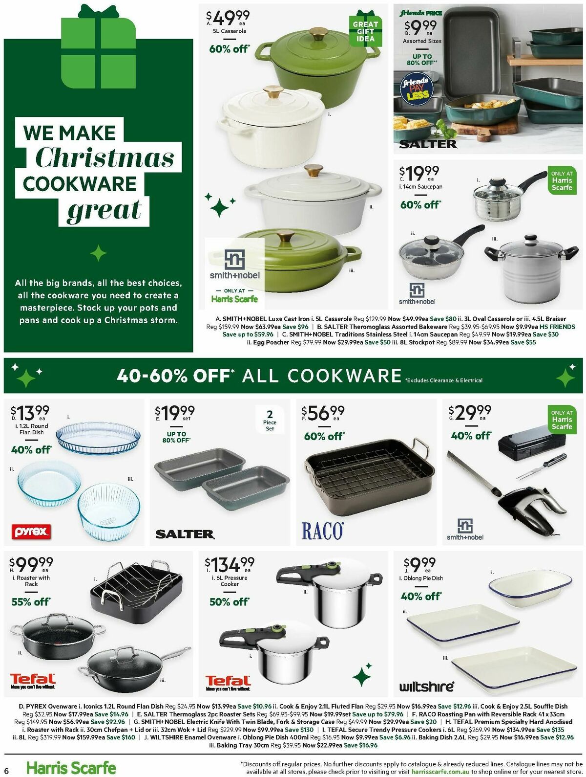 Harris Scarfe Catalogues from 9 December