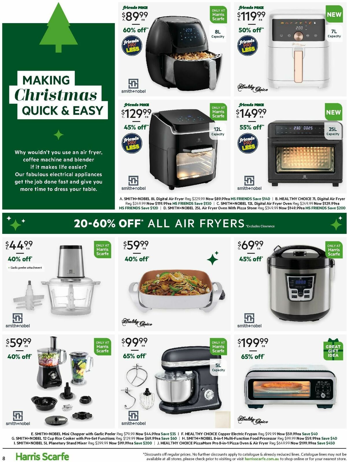 Harris Scarfe Catalogues from 9 December