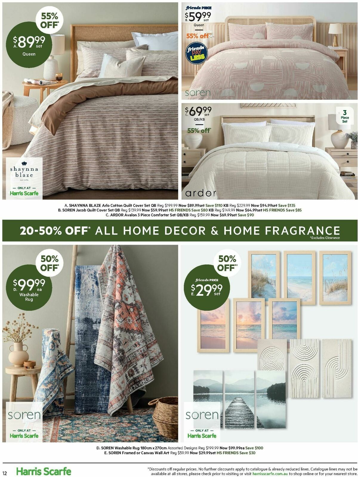 Harris Scarfe Catalogues from 1 March