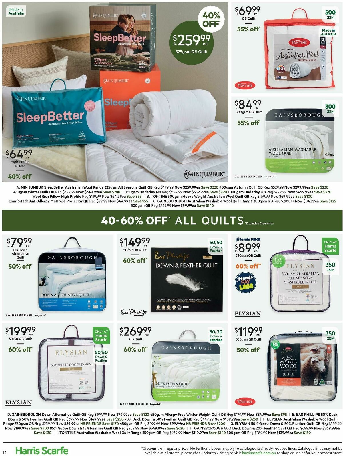 Harris Scarfe Catalogues from 1 March