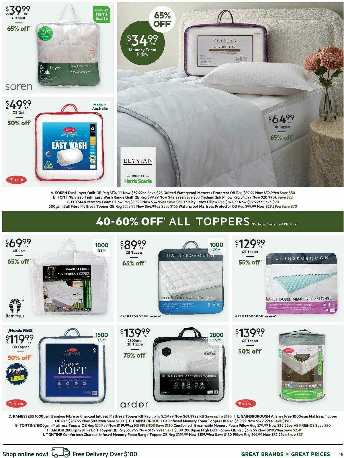 Harris Scarfe Catalogues from 1 March