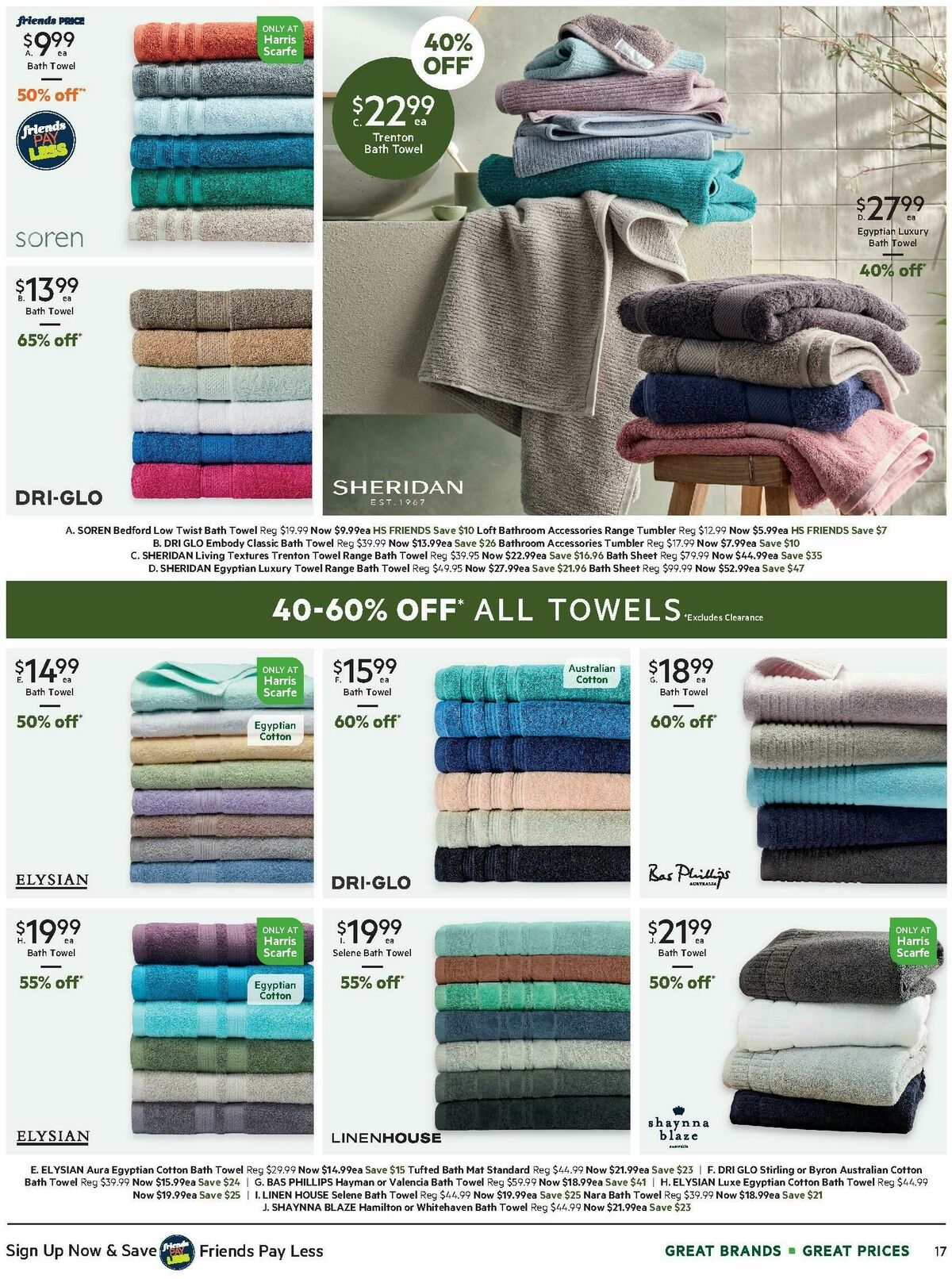 Harris Scarfe Catalogues from 1 March