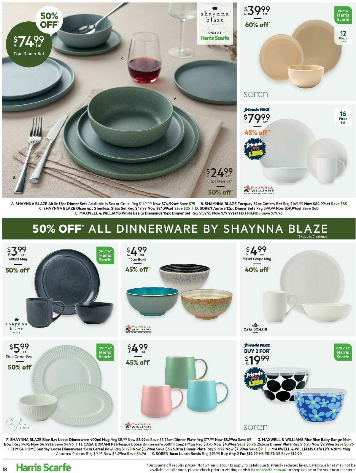 Harris Scarfe Catalogues from 1 March