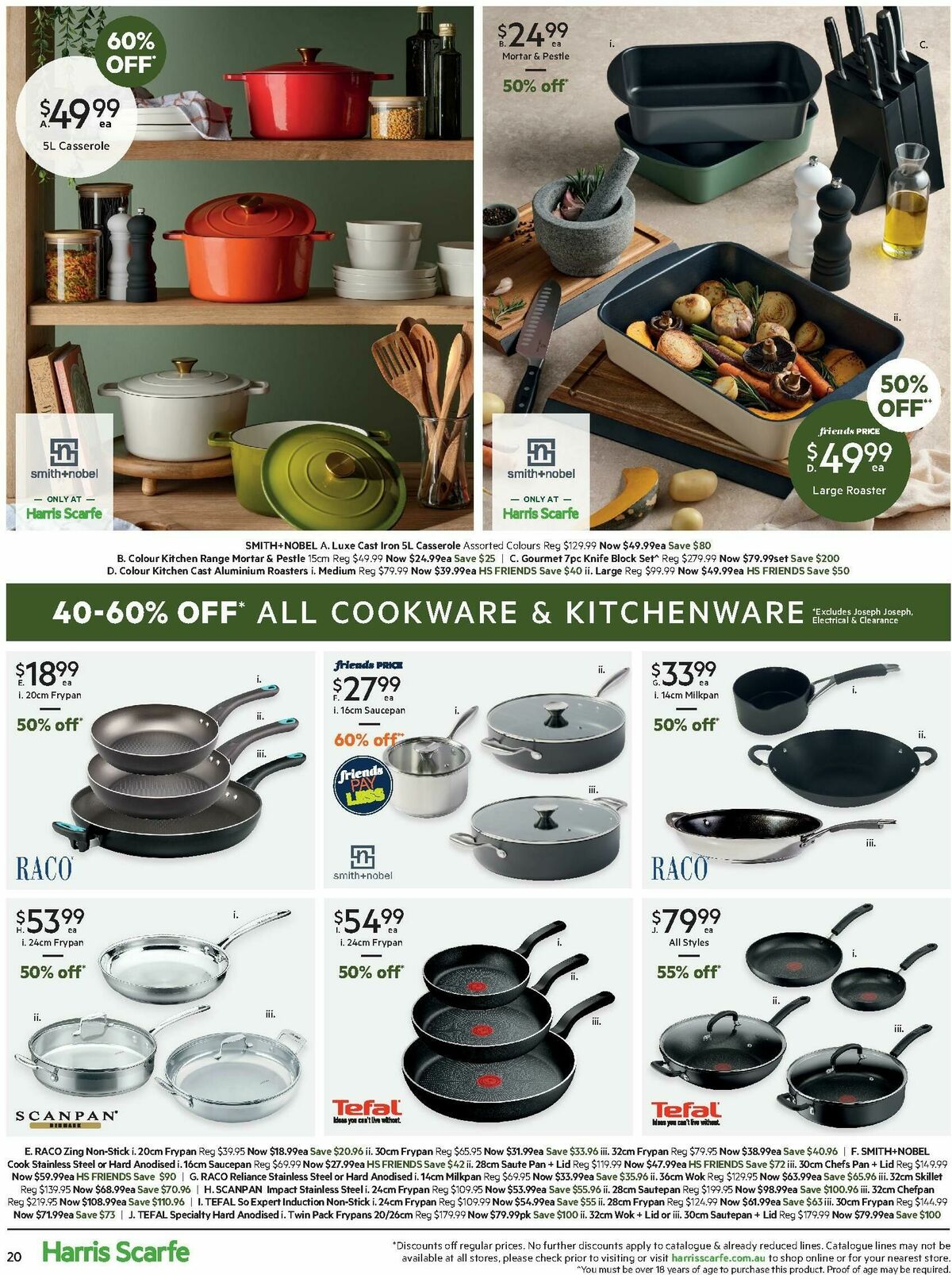 Harris Scarfe Catalogues from 1 March