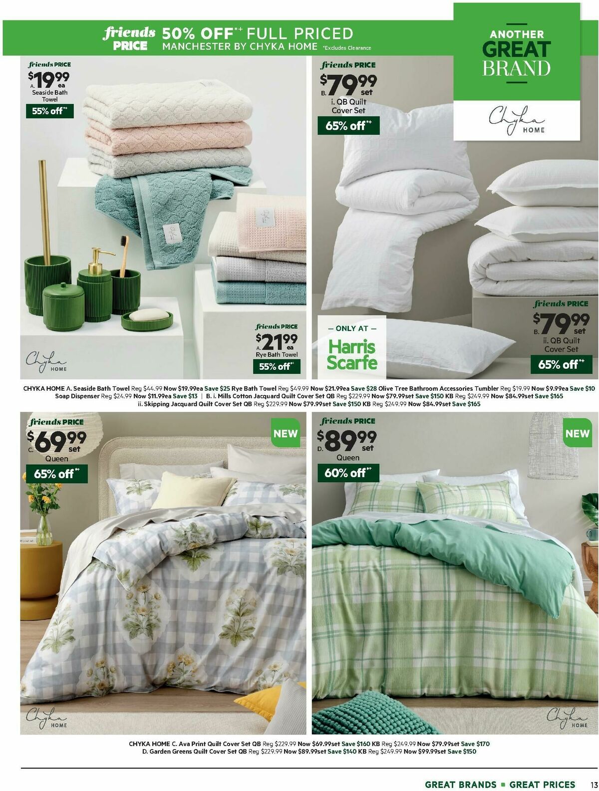 Harris Scarfe Catalogues from 22 March