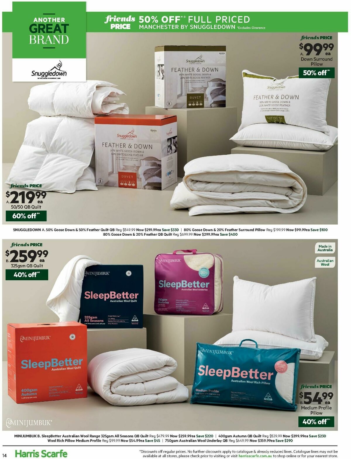 Harris Scarfe Catalogues from 22 March