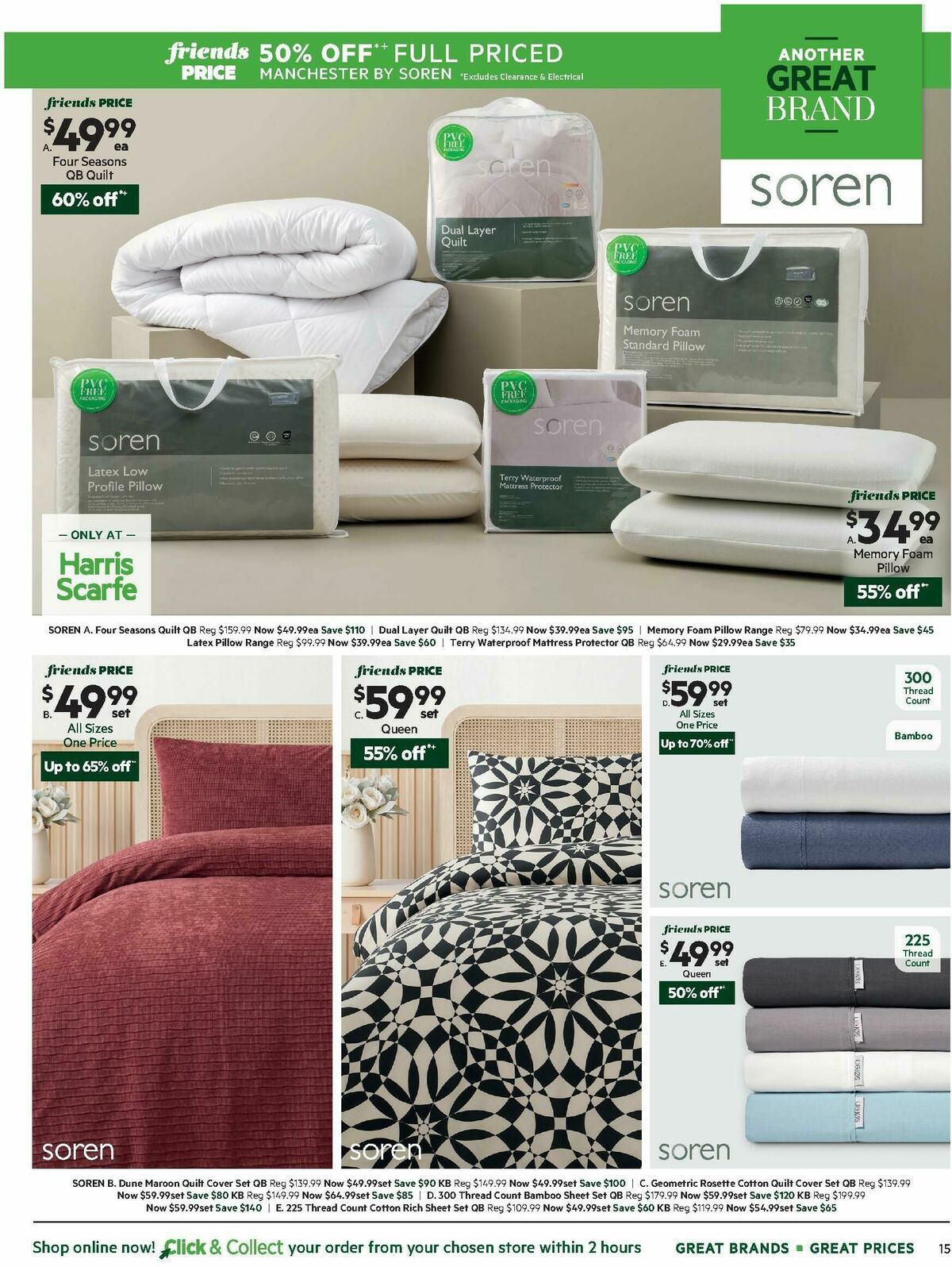 Harris Scarfe Catalogues from 22 March