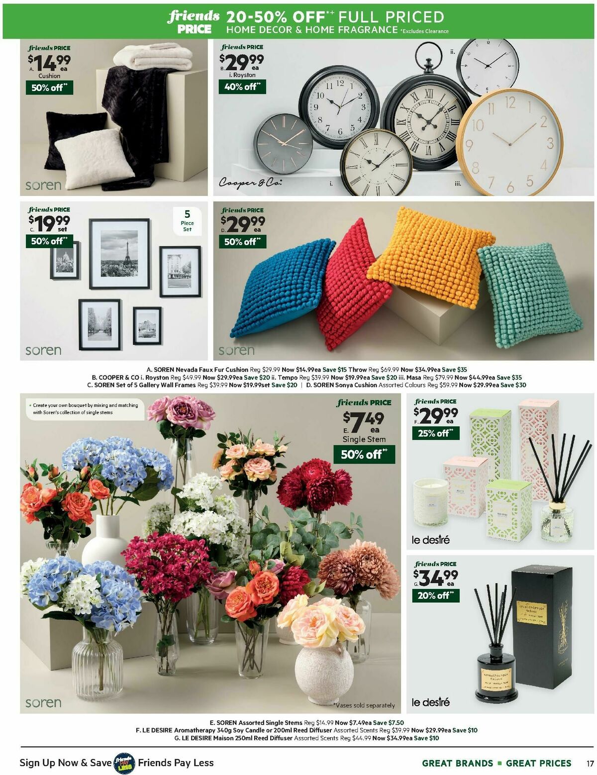 Harris Scarfe Catalogues from 22 March