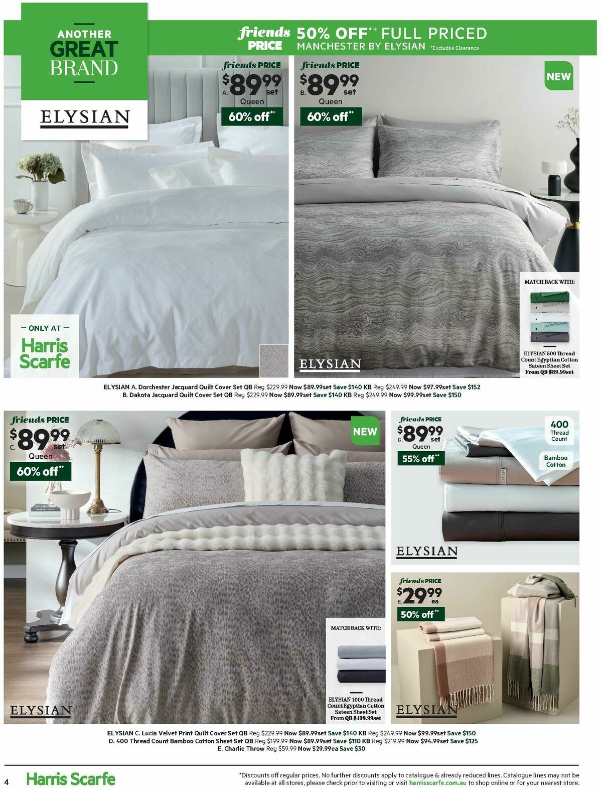 Harris Scarfe Catalogues from 22 March