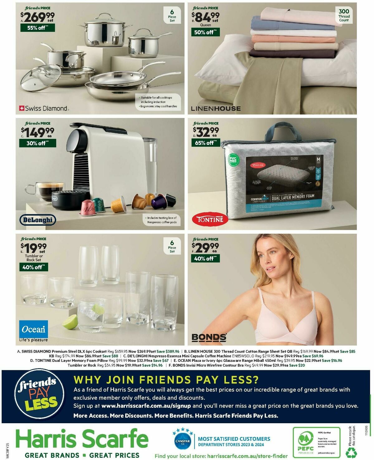 Harris Scarfe Catalogues from 22 March