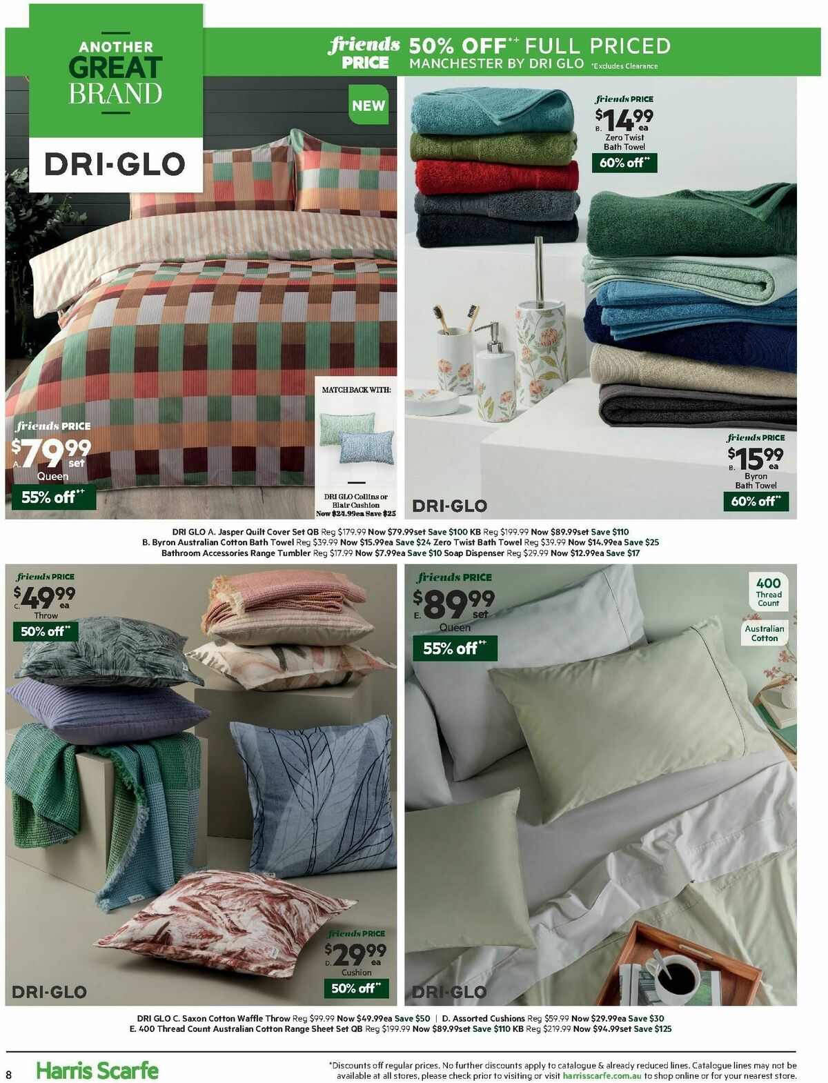 Harris Scarfe Catalogues from 22 March