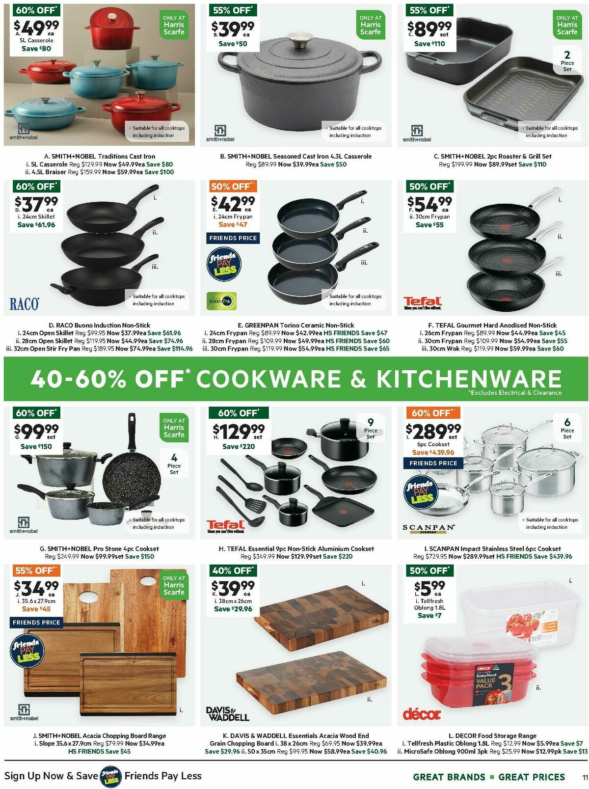 Harris Scarfe Catalogues from 5 April