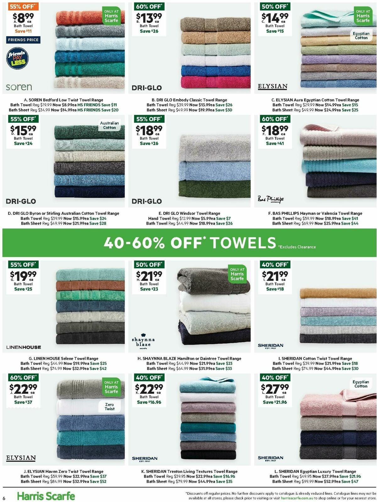 Harris Scarfe Catalogues from 5 April