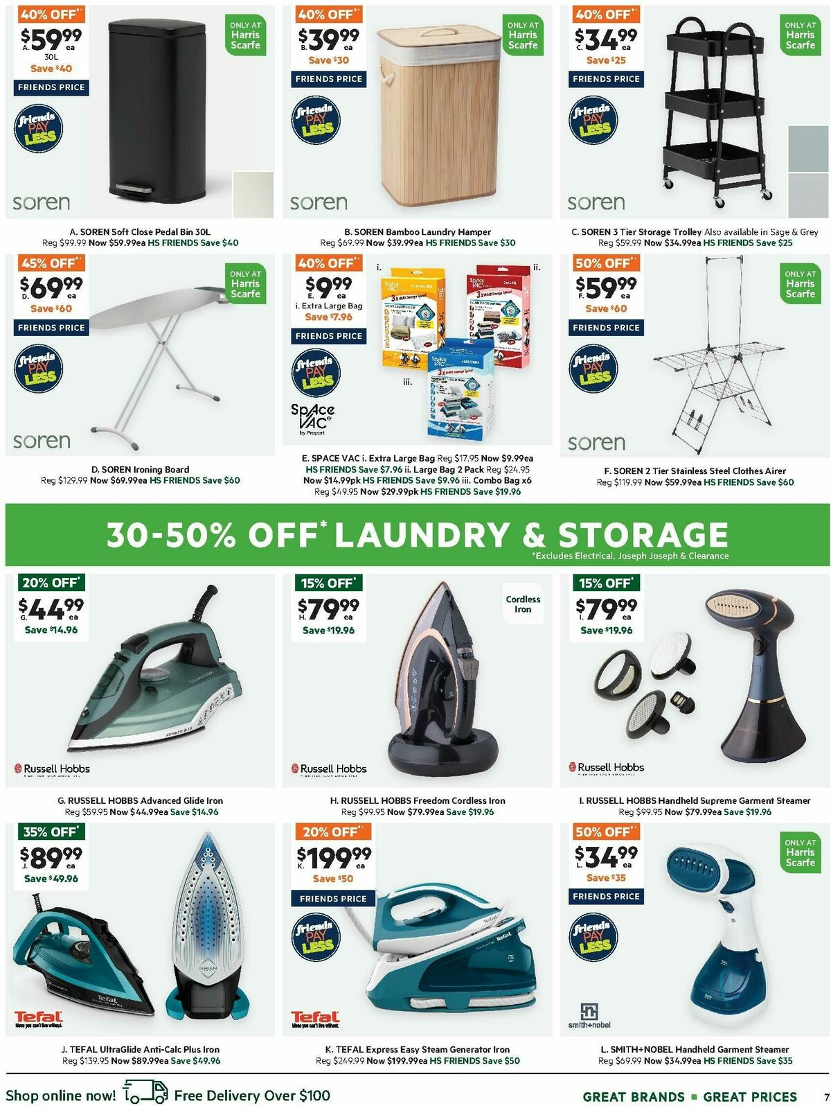 Harris Scarfe Catalogues from 5 April