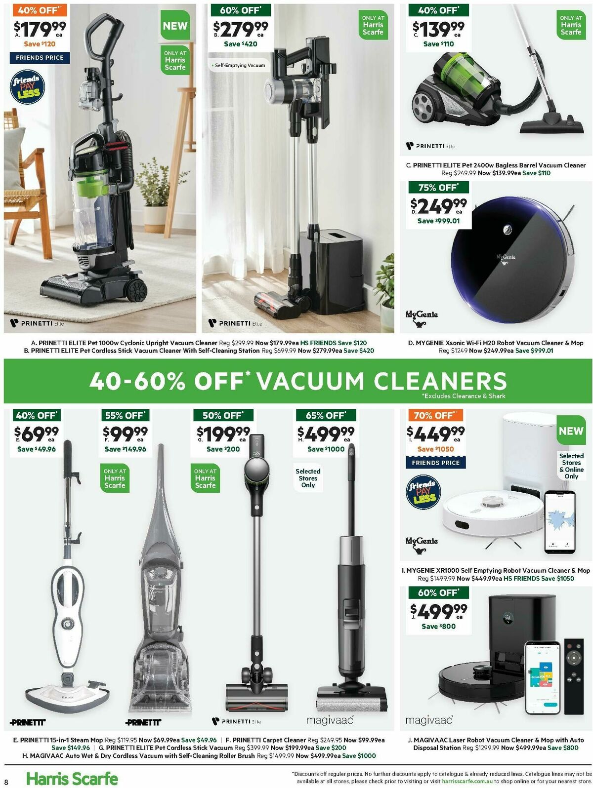 Harris Scarfe Catalogues from 5 April