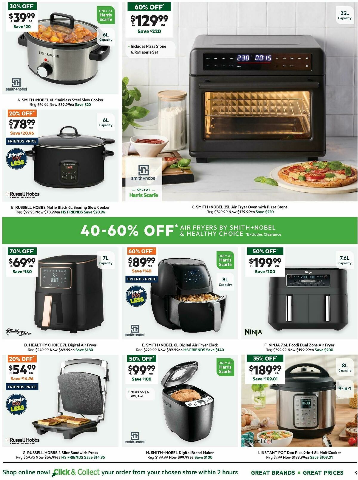 Harris Scarfe Catalogues from 5 April