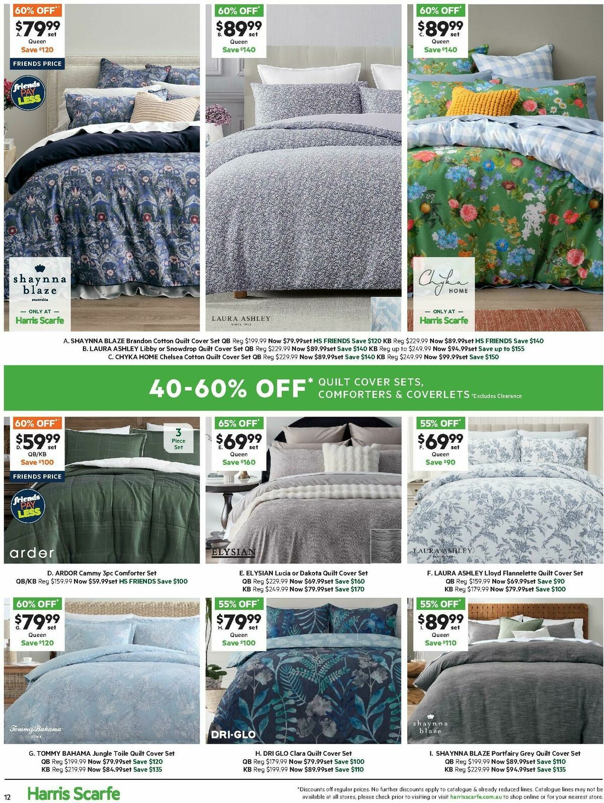 Harris Scarfe Catalogues from 28 April