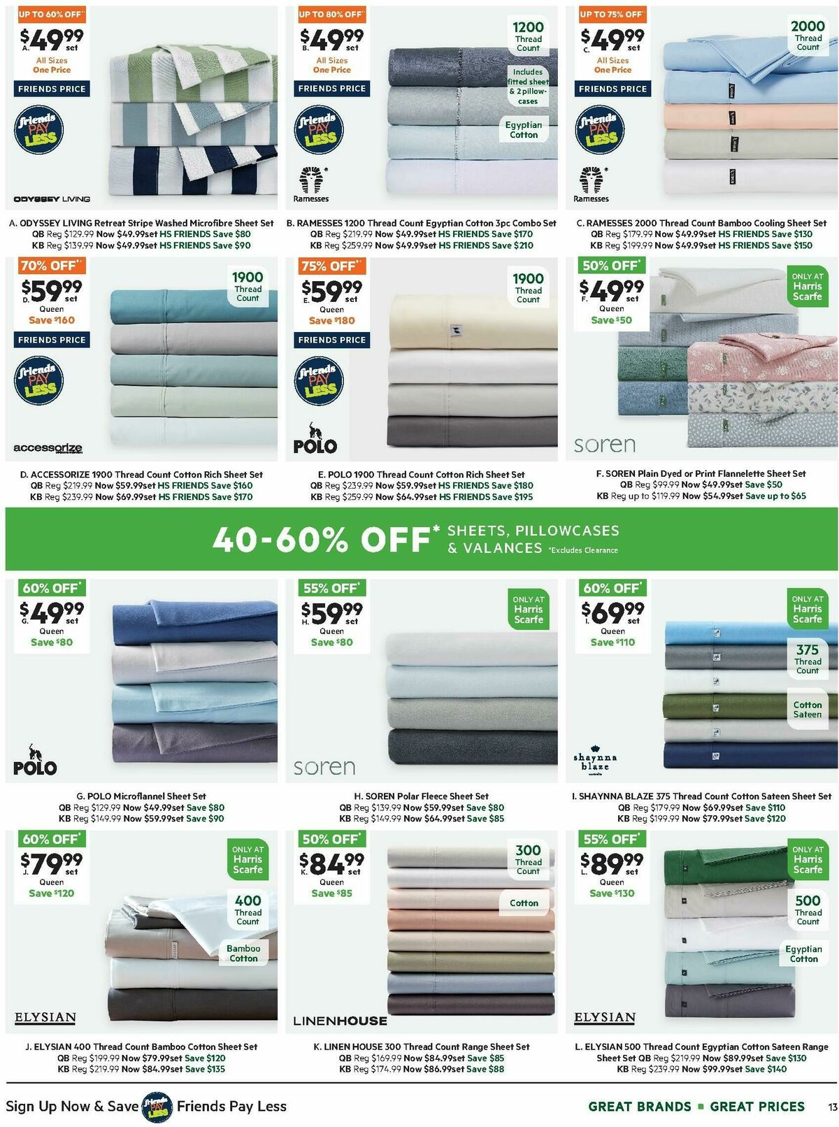 Harris Scarfe Catalogues from 28 April