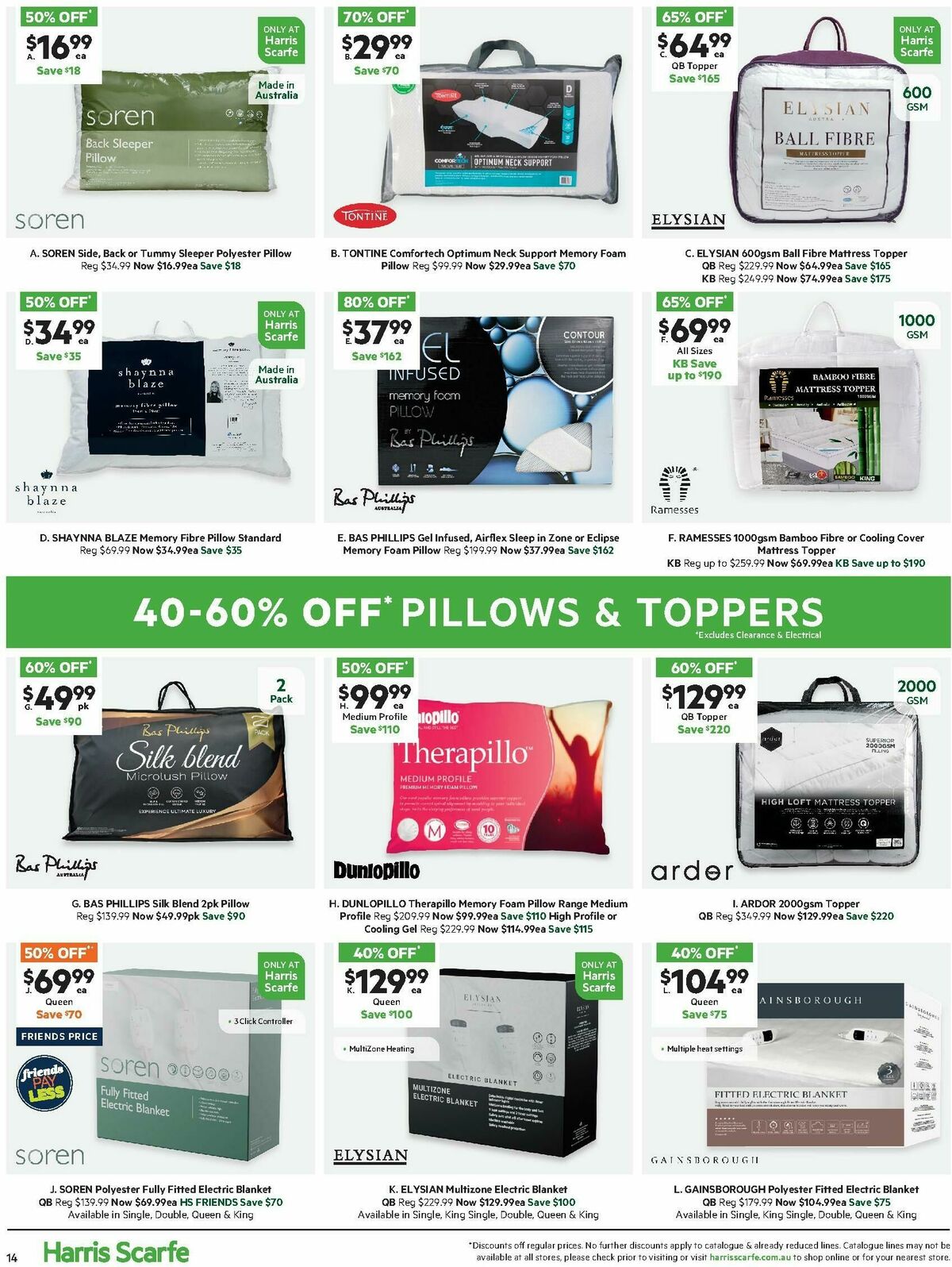 Harris Scarfe Catalogues from 28 April