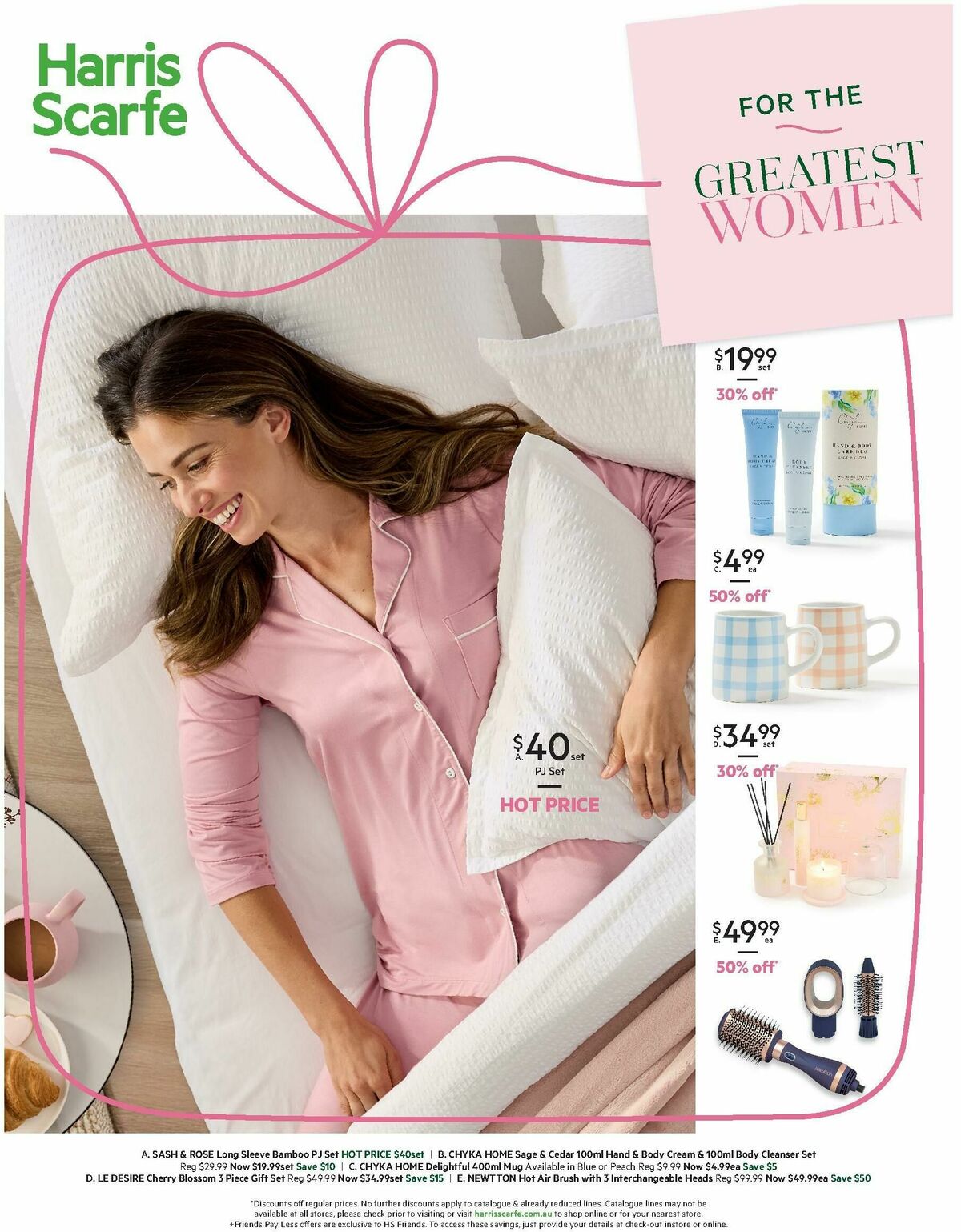 Harris Scarfe Catalogues from 28 April