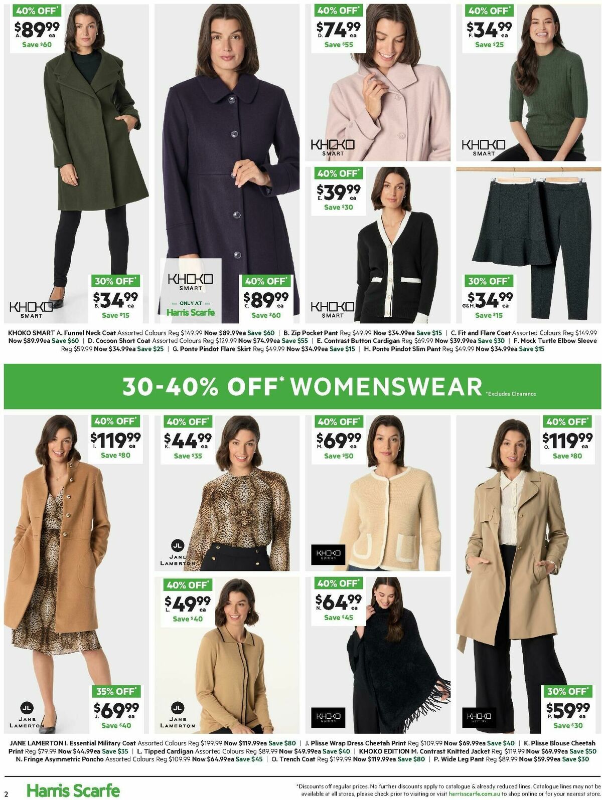 Harris Scarfe Catalogues from 28 April