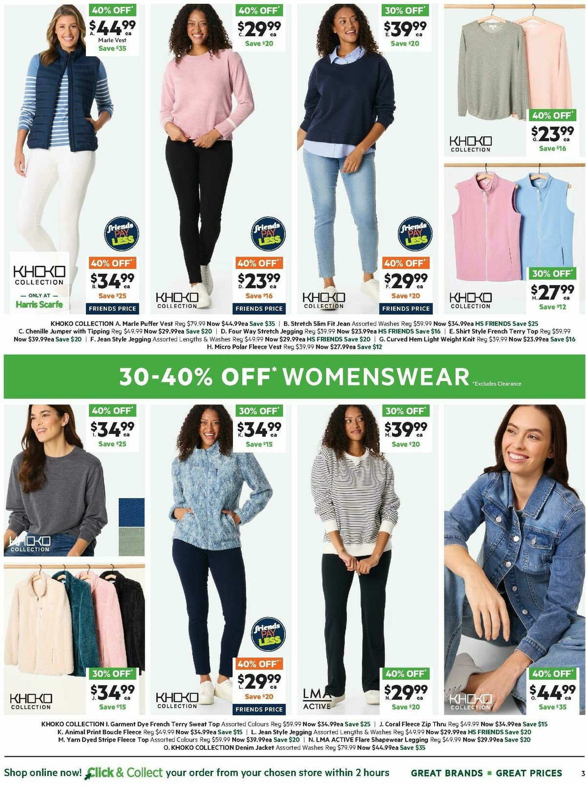 Harris Scarfe Catalogues from 28 April