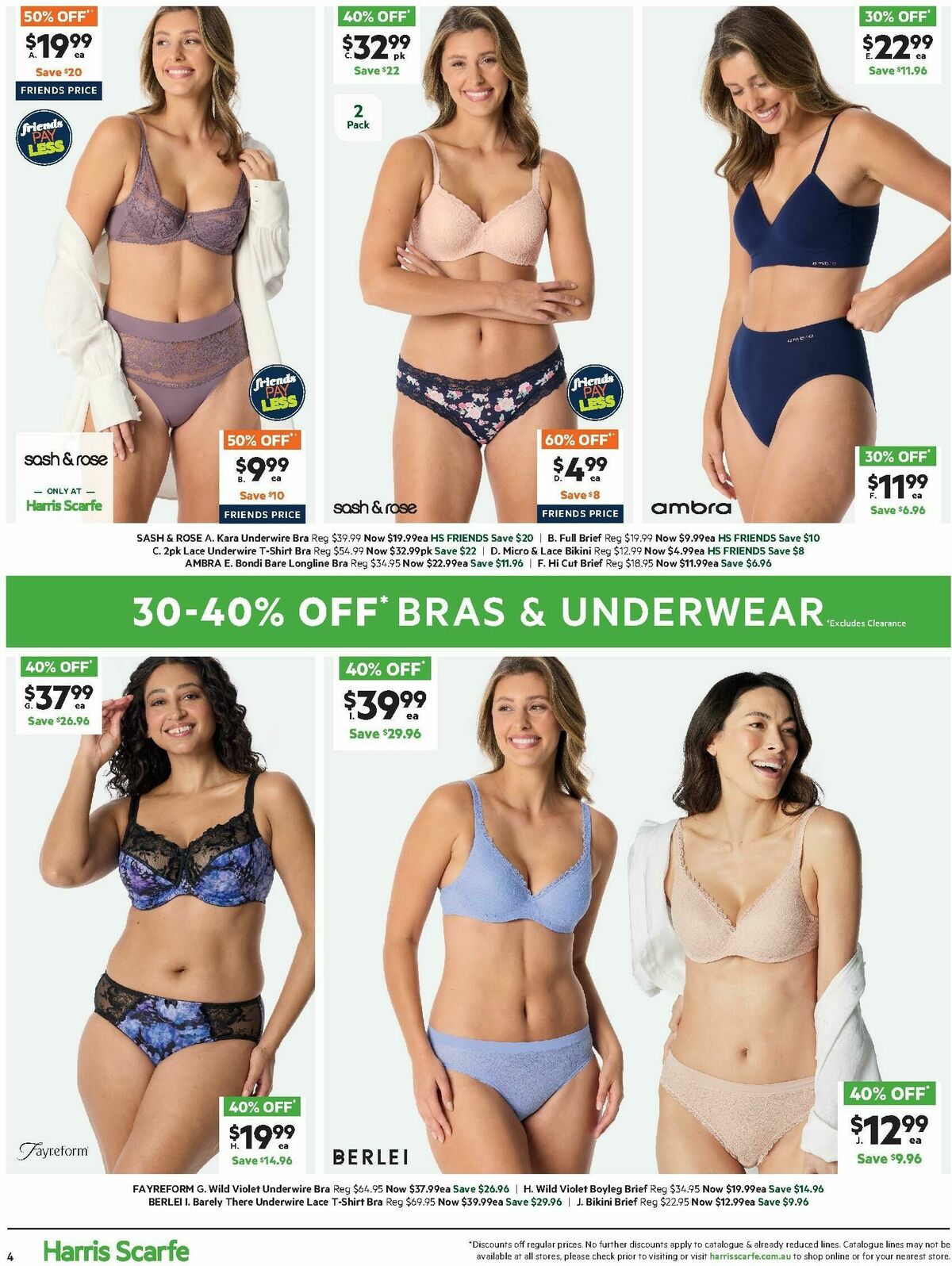 Harris Scarfe Catalogues from 28 April