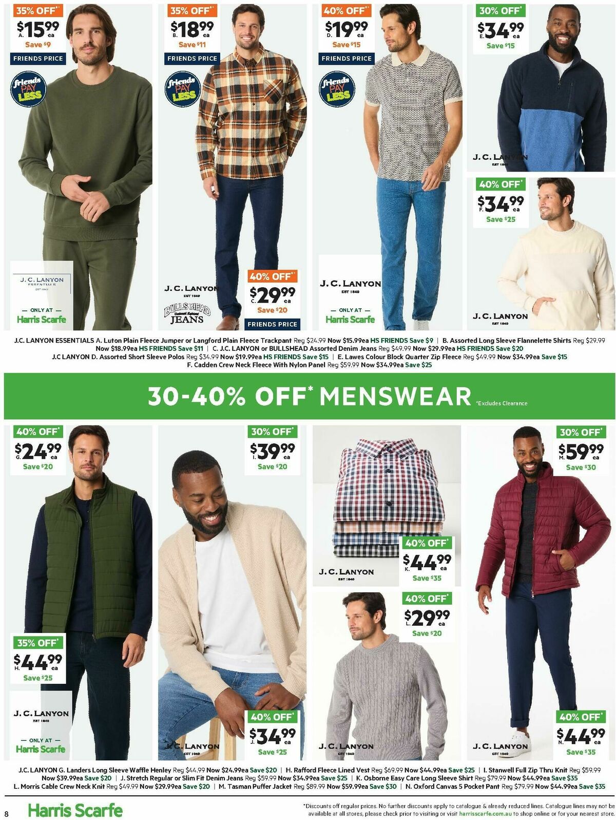 Harris Scarfe Catalogues from 28 April