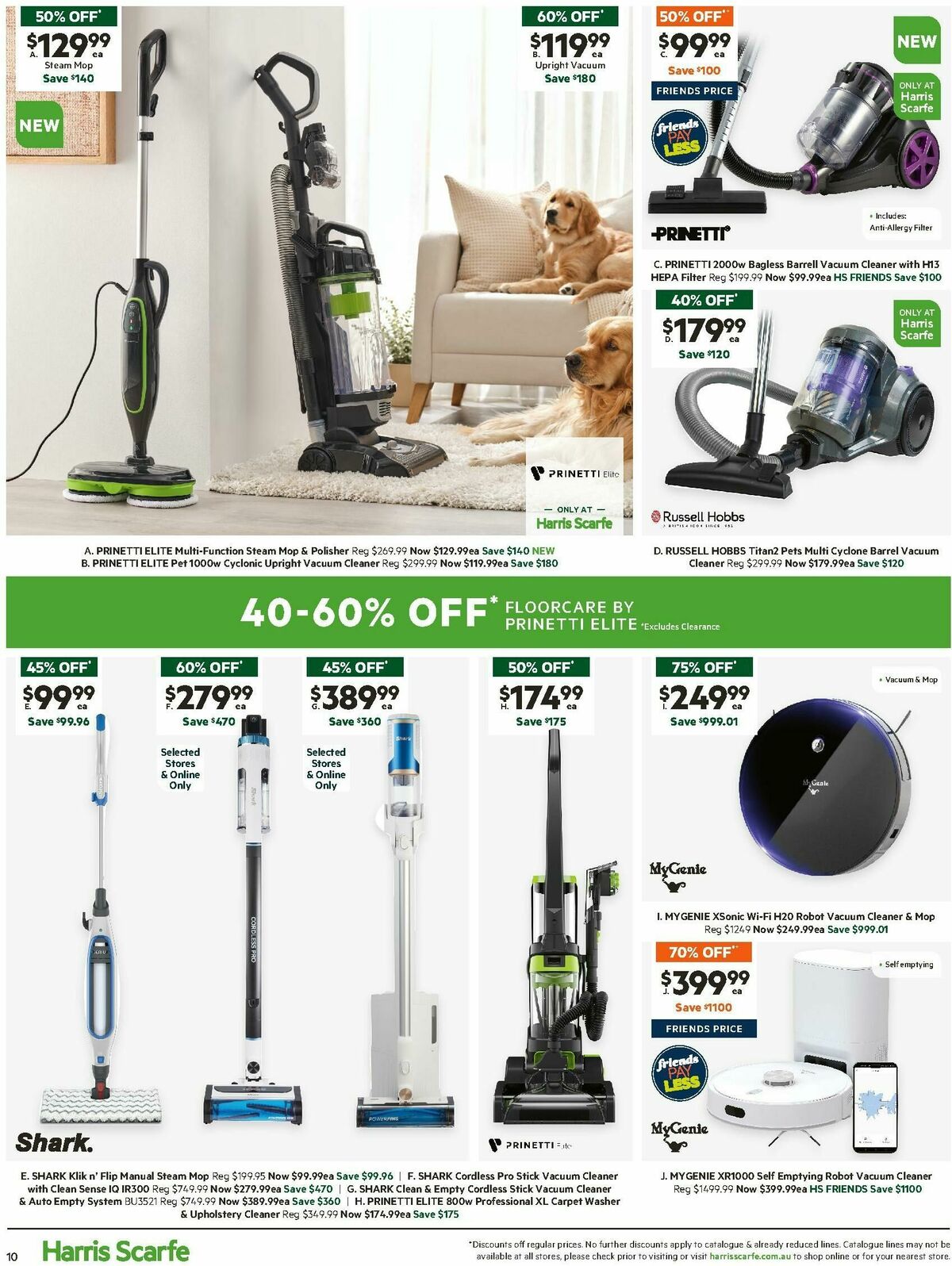 Harris Scarfe Catalogues from 24 May