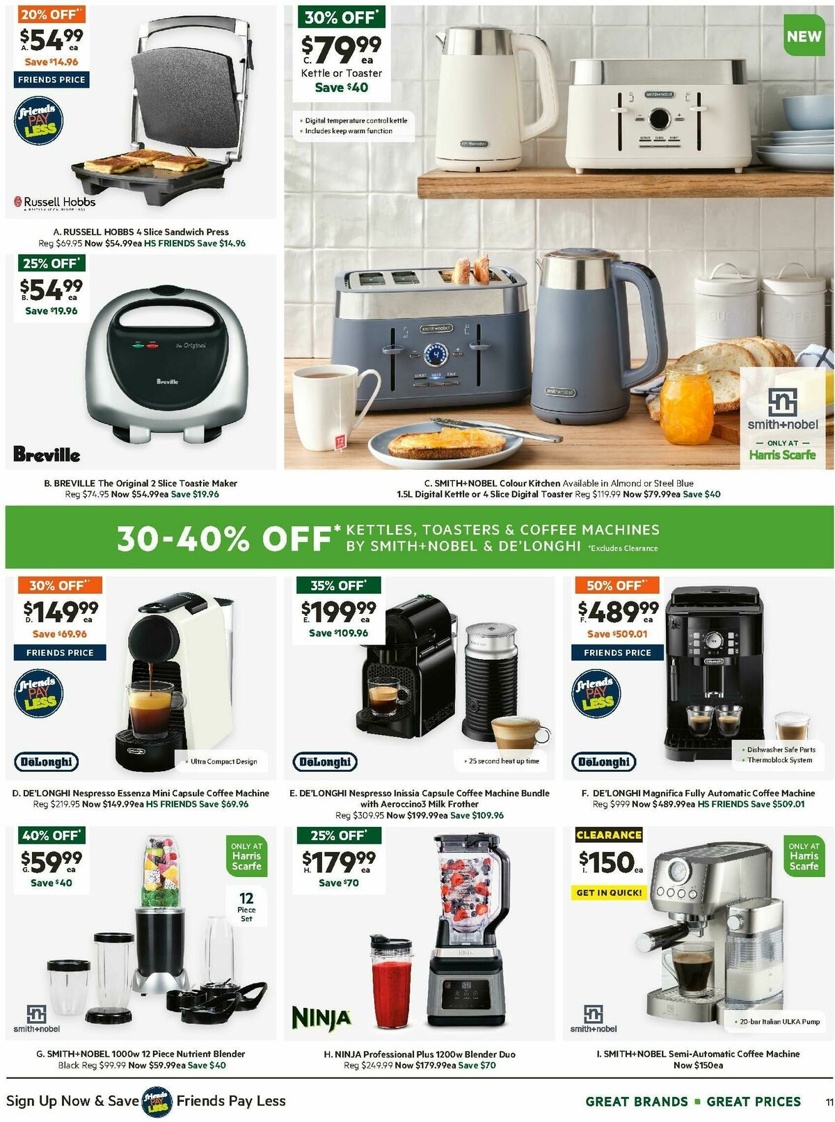 Harris Scarfe Catalogues from 24 May