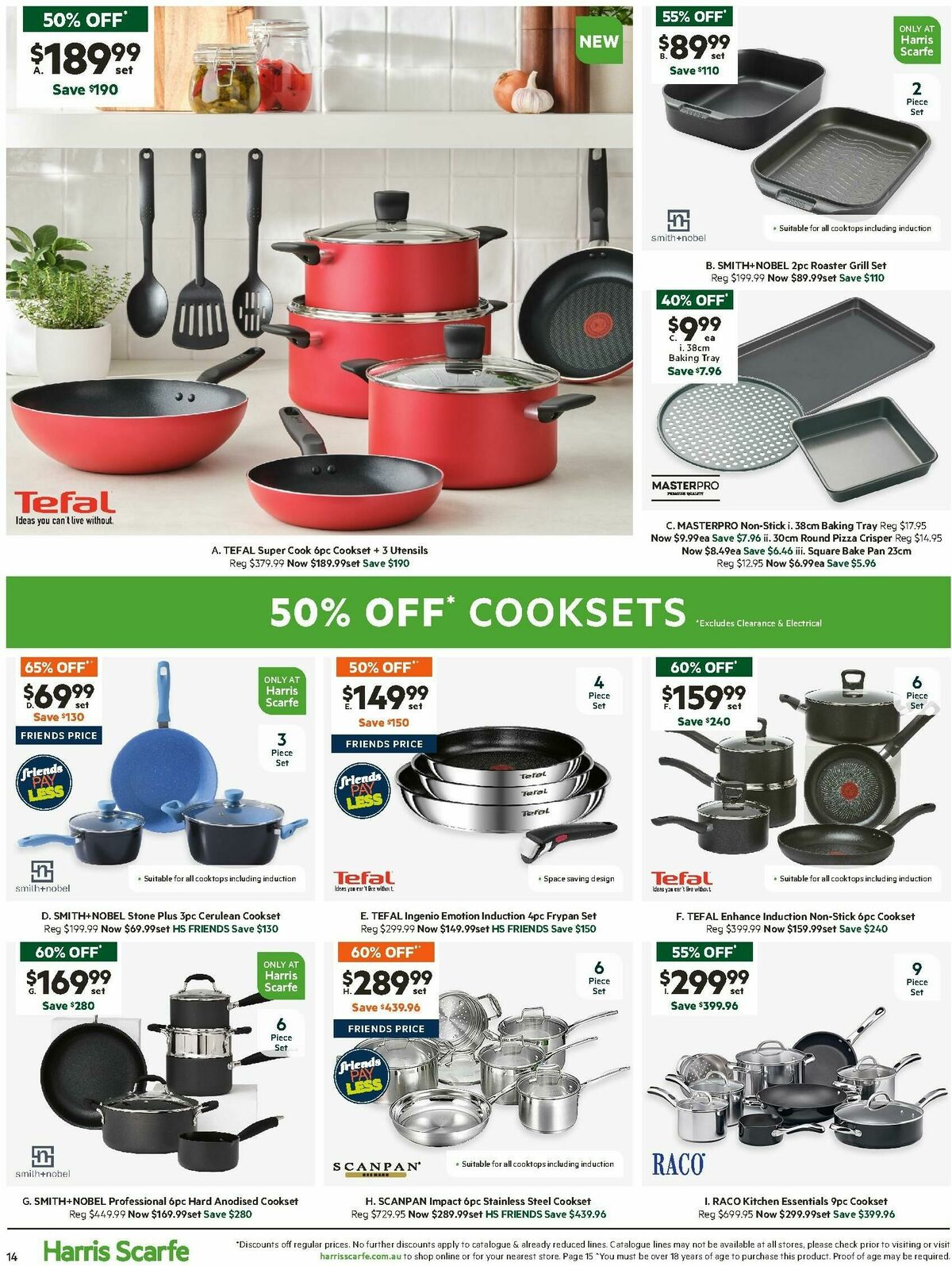 Harris Scarfe Catalogues from 24 May