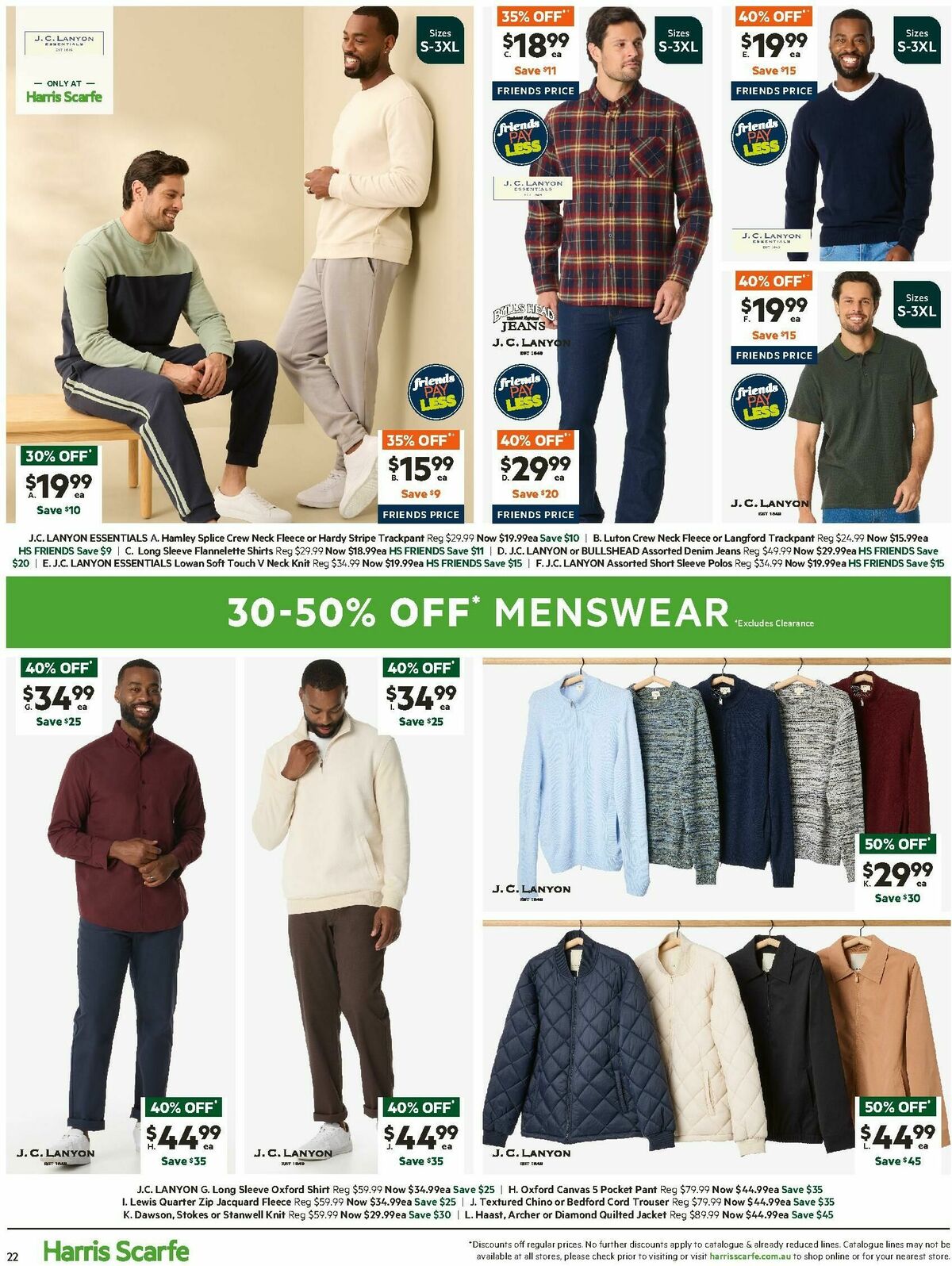 Harris Scarfe Catalogues from 24 May