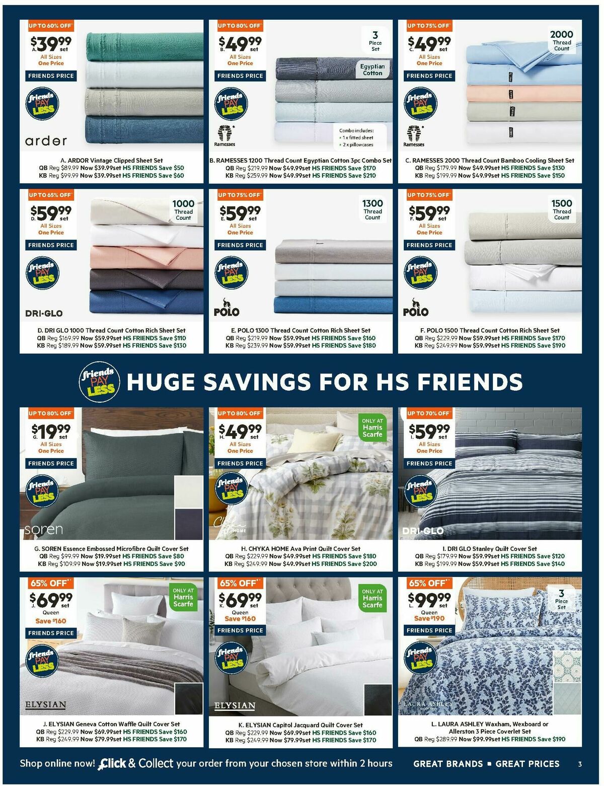 Harris Scarfe Catalogues from 24 May