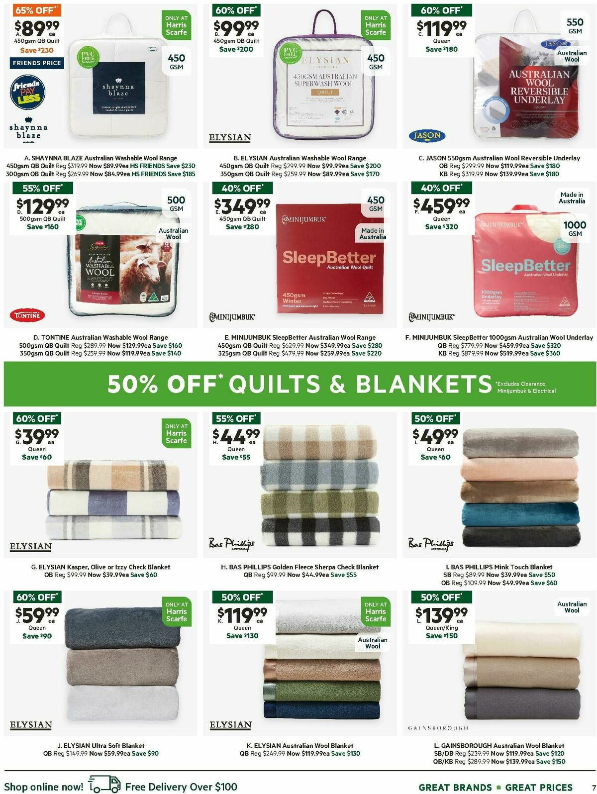 Harris Scarfe Catalogues from 24 May