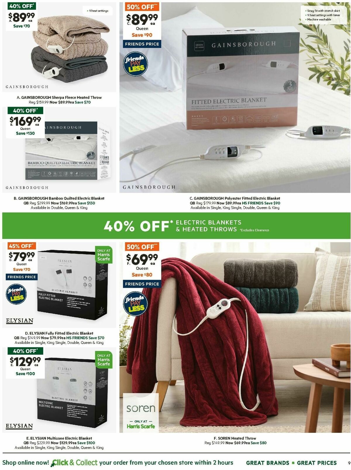 Harris Scarfe Catalogues from 24 May