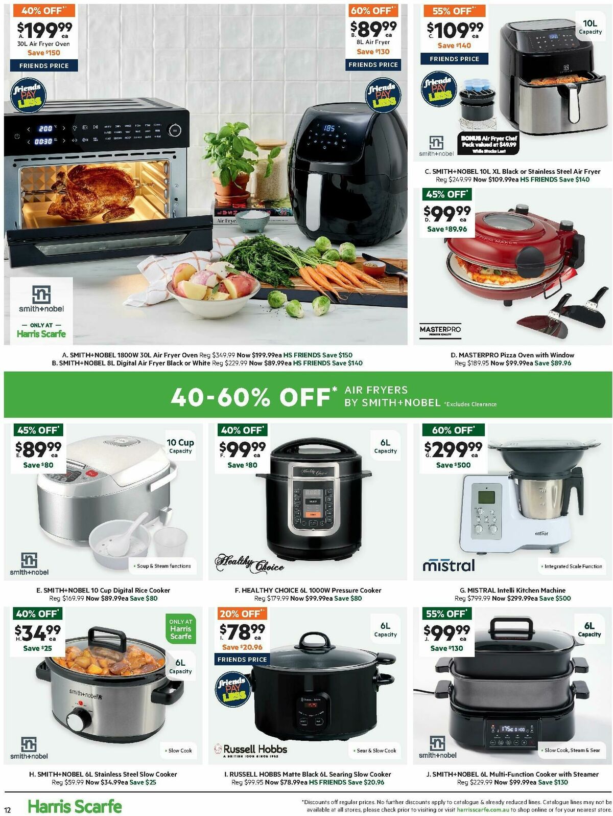 Harris Scarfe Catalogues from 28 June