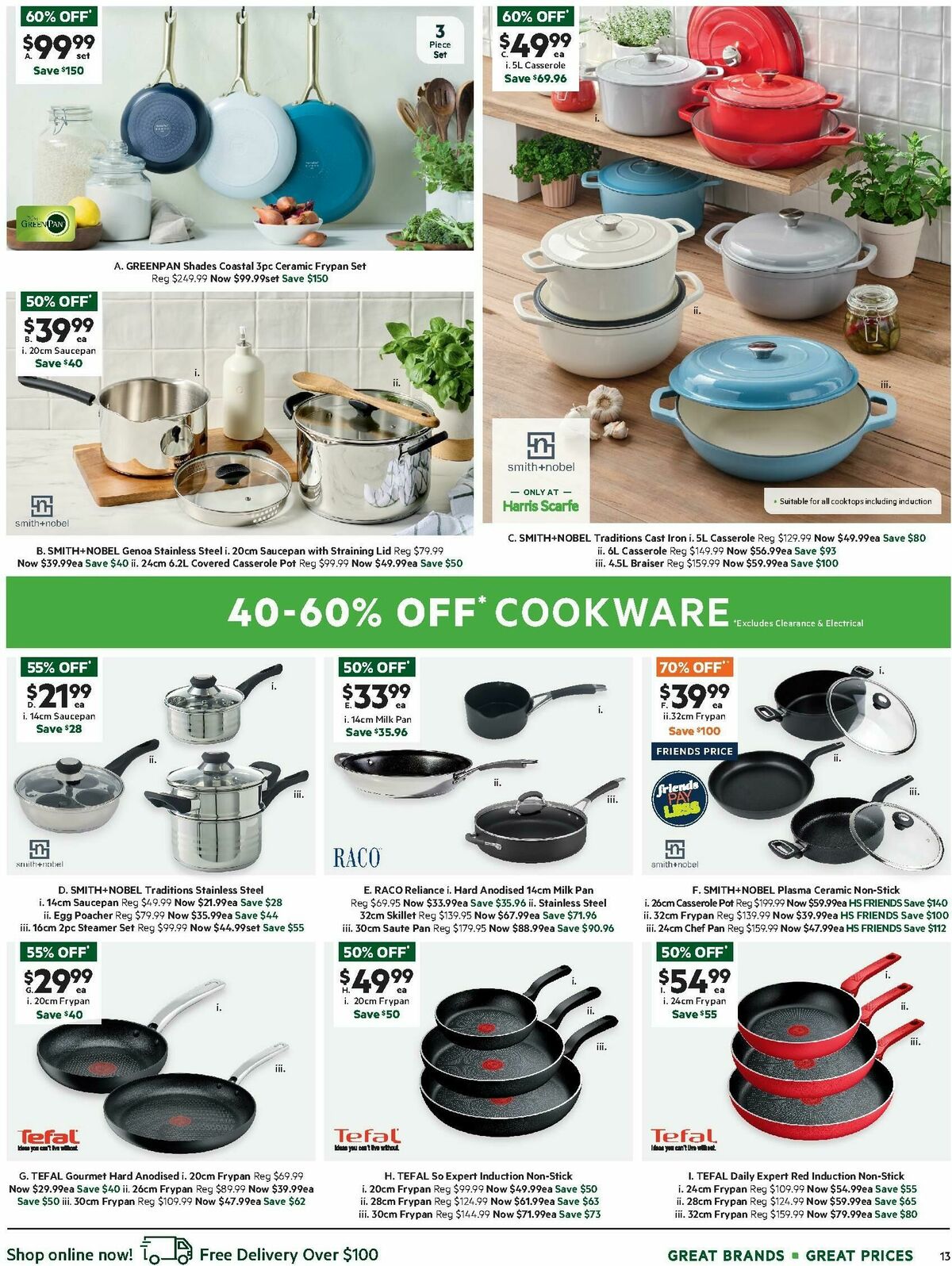 Harris Scarfe Catalogues from 28 June