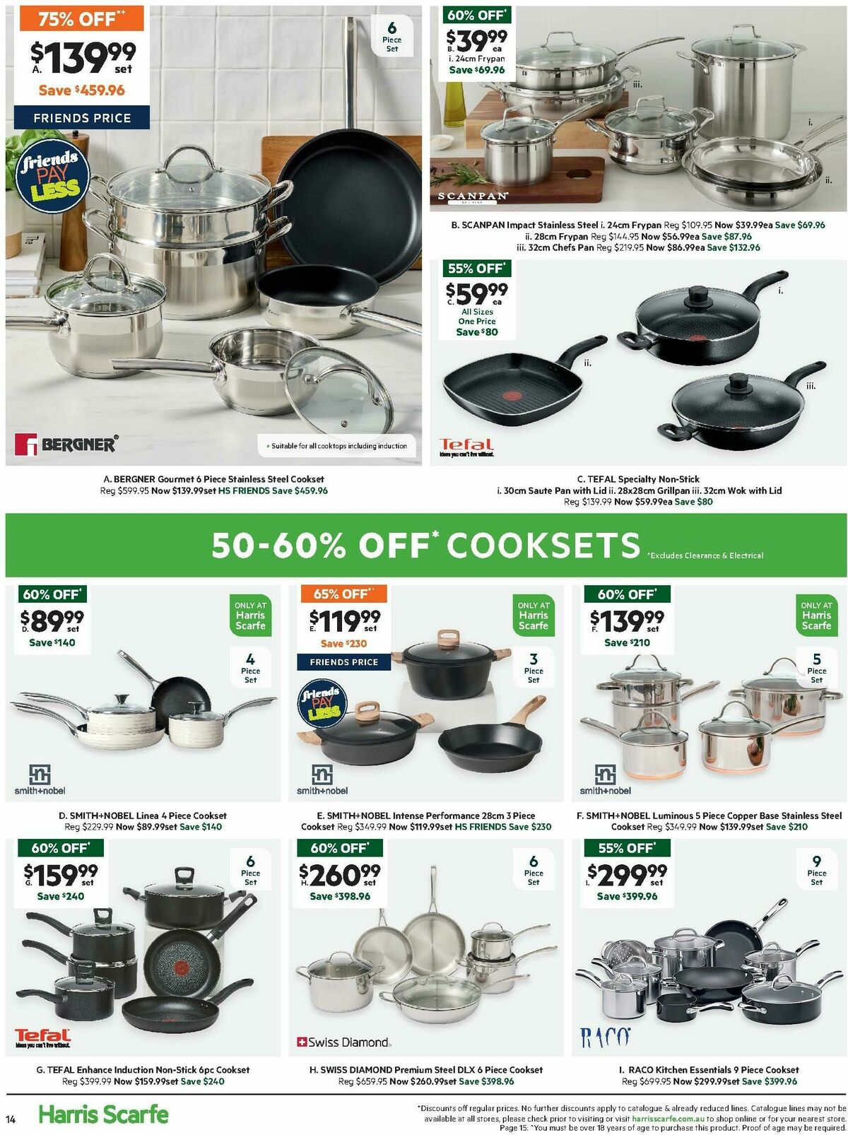 Harris Scarfe Catalogues from 28 June