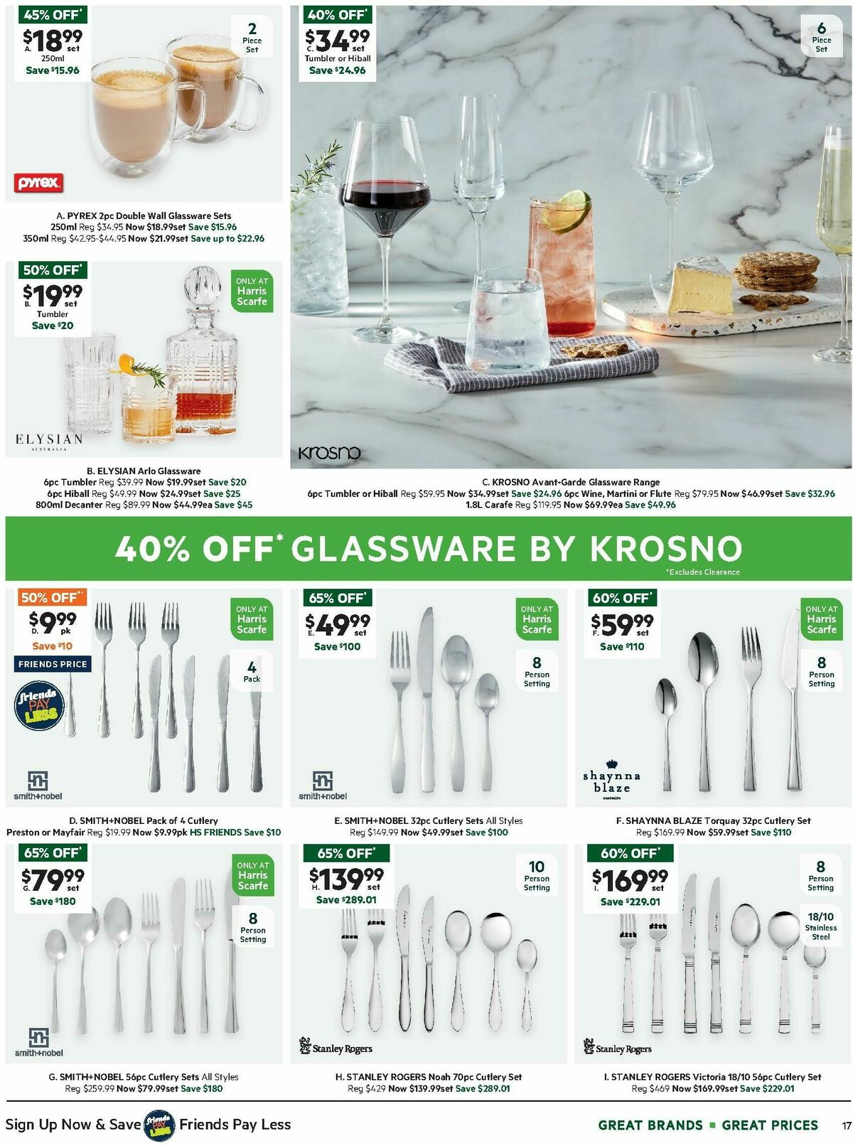 Harris Scarfe Catalogues from 28 June