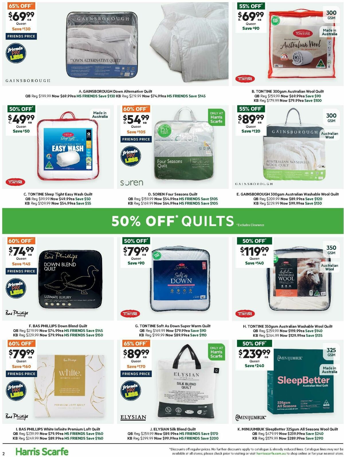 Harris Scarfe Catalogues from 28 June