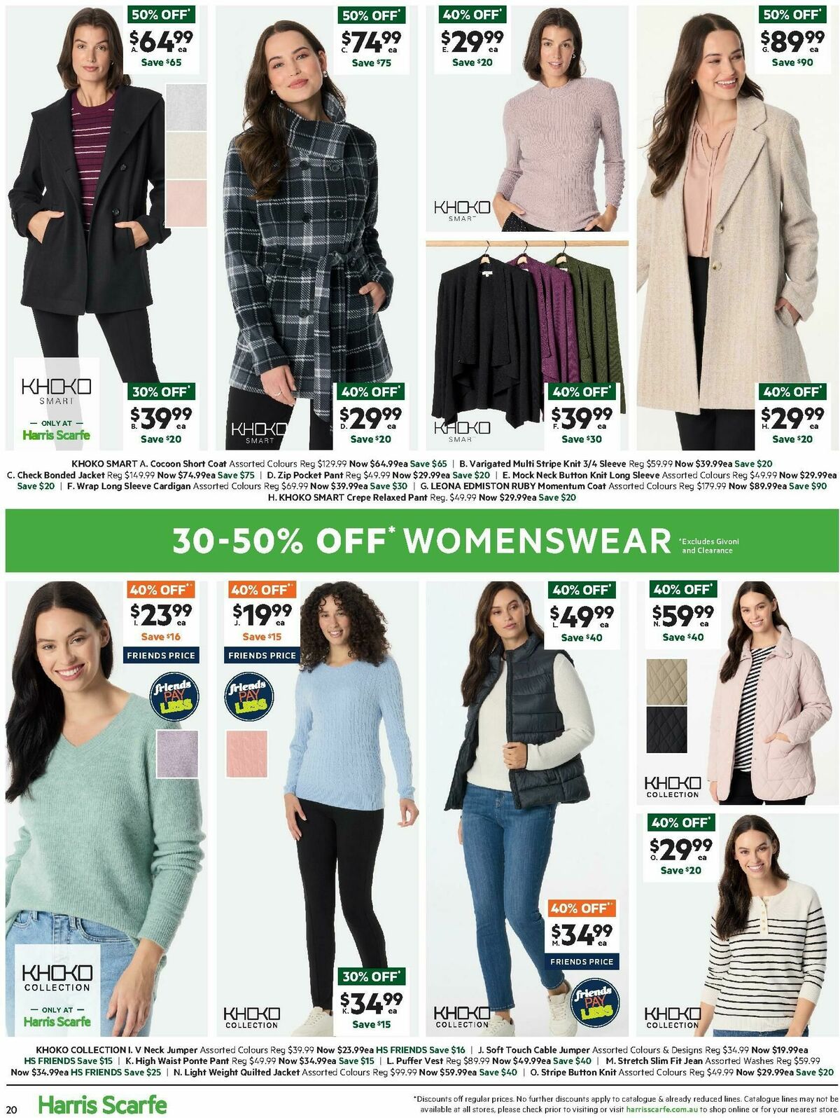 Harris Scarfe Catalogues from 28 June