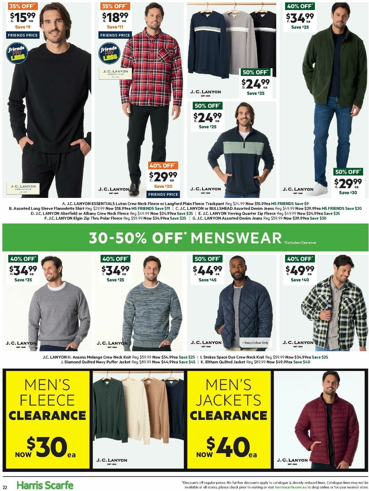 Harris Scarfe Catalogues from 28 June