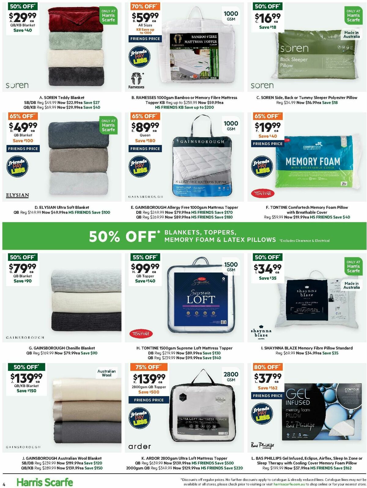 Harris Scarfe Catalogues from 28 June